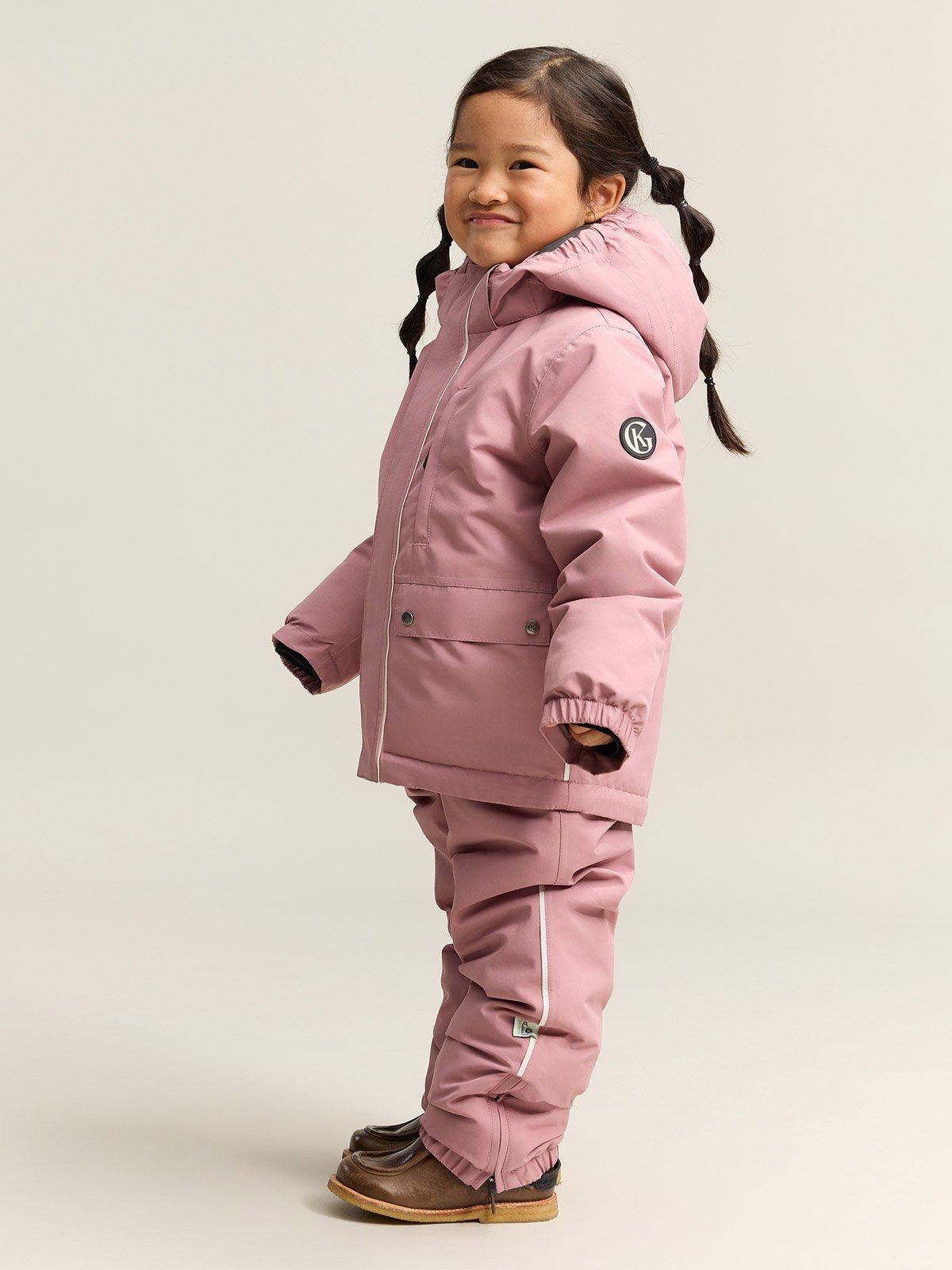 Gullkorn Monzo Vinter Jakke Tåkerosa