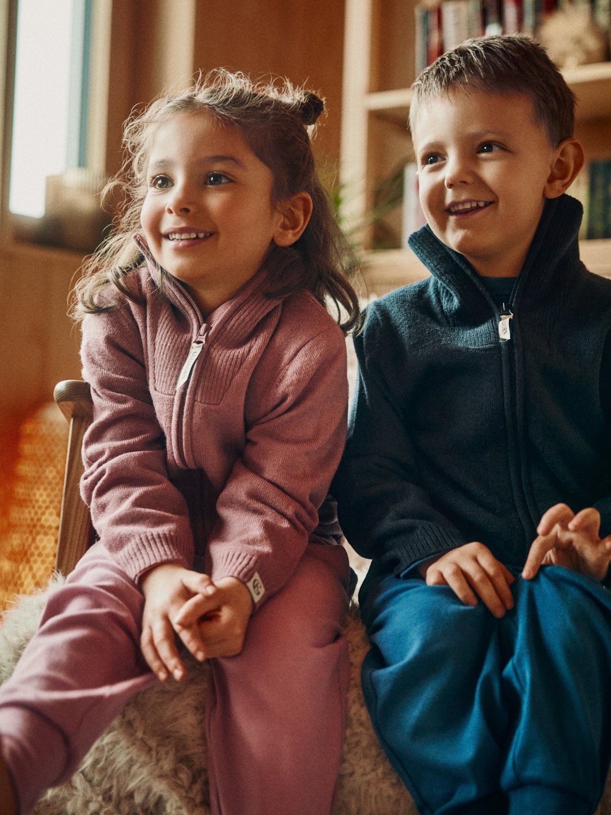 Gullkorn Pental Ull Jakke Marine