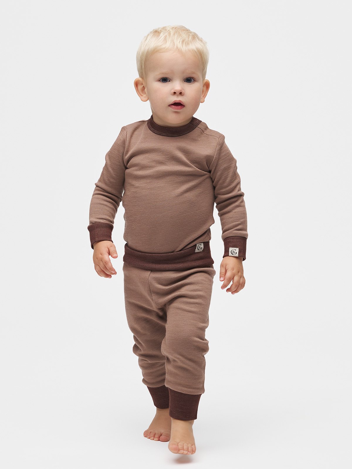 Gullkorn Grana Ull Babybukse Bever