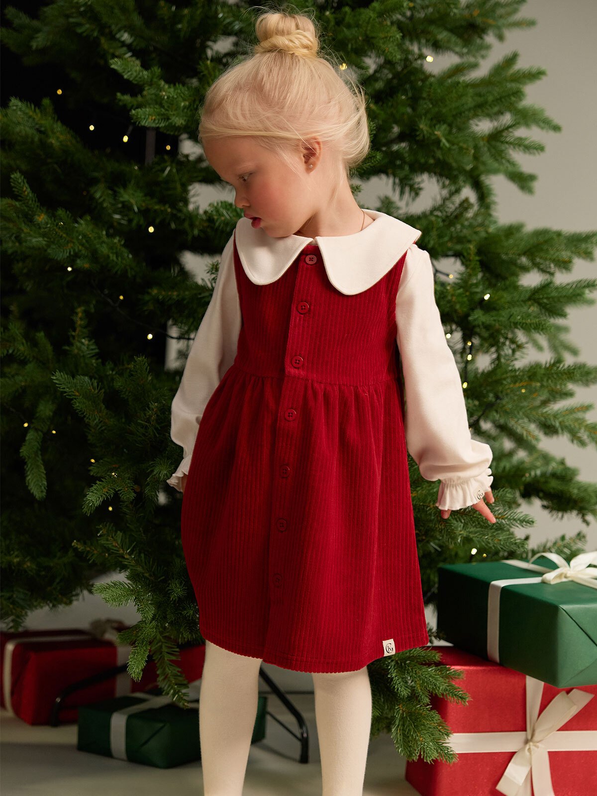 Gullkorn Peg Genser Krem