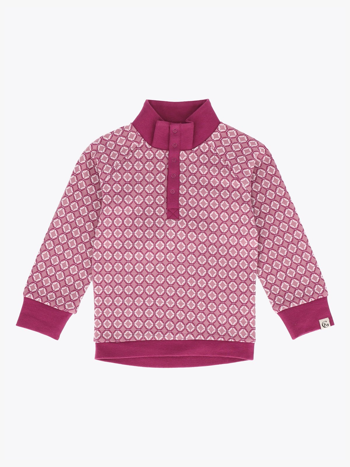 Gullkorn Axi Jacquard Genser Støvrosa