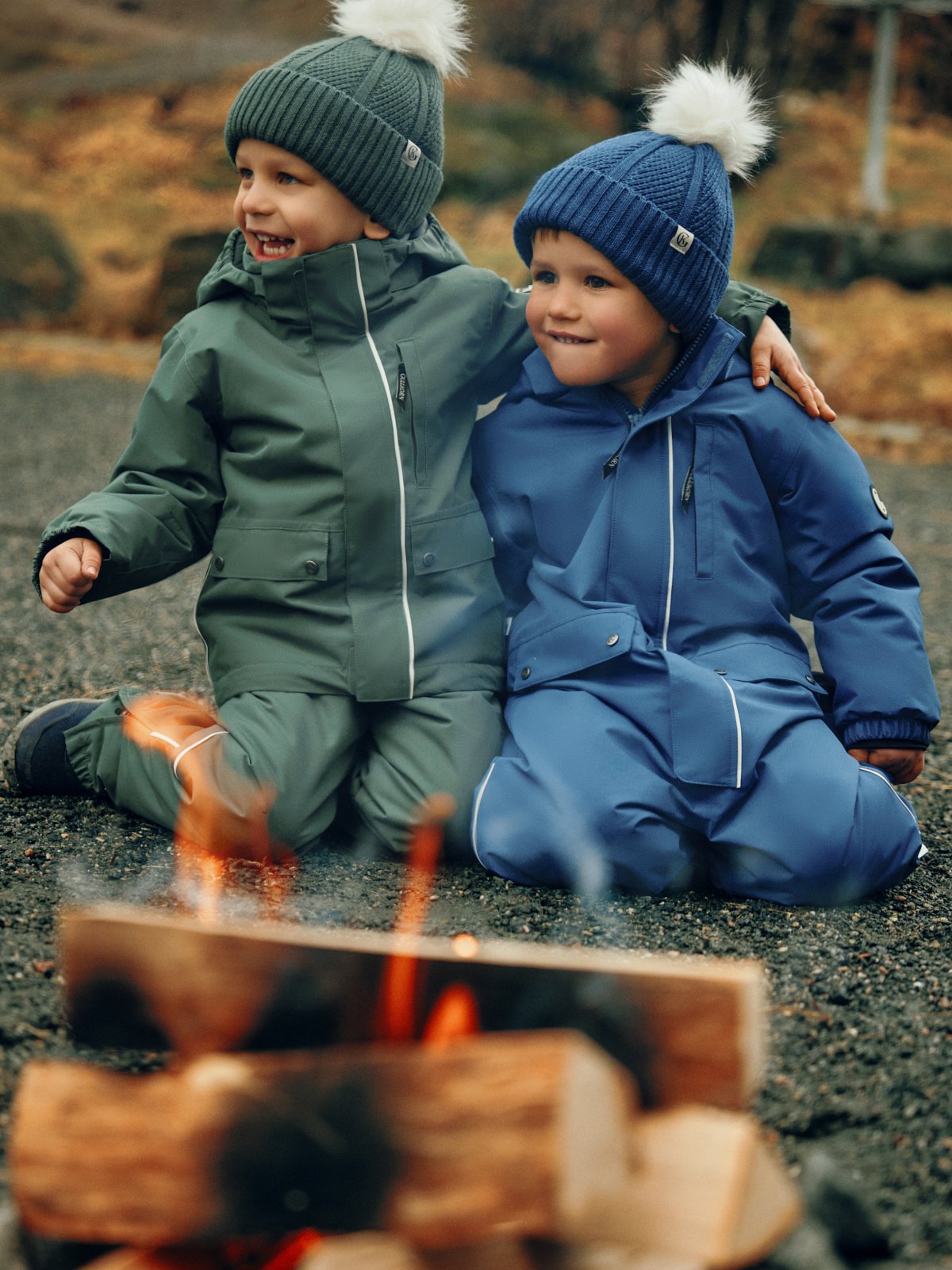 Gullkorn Gibbs Ull Lue Dyp Grønn