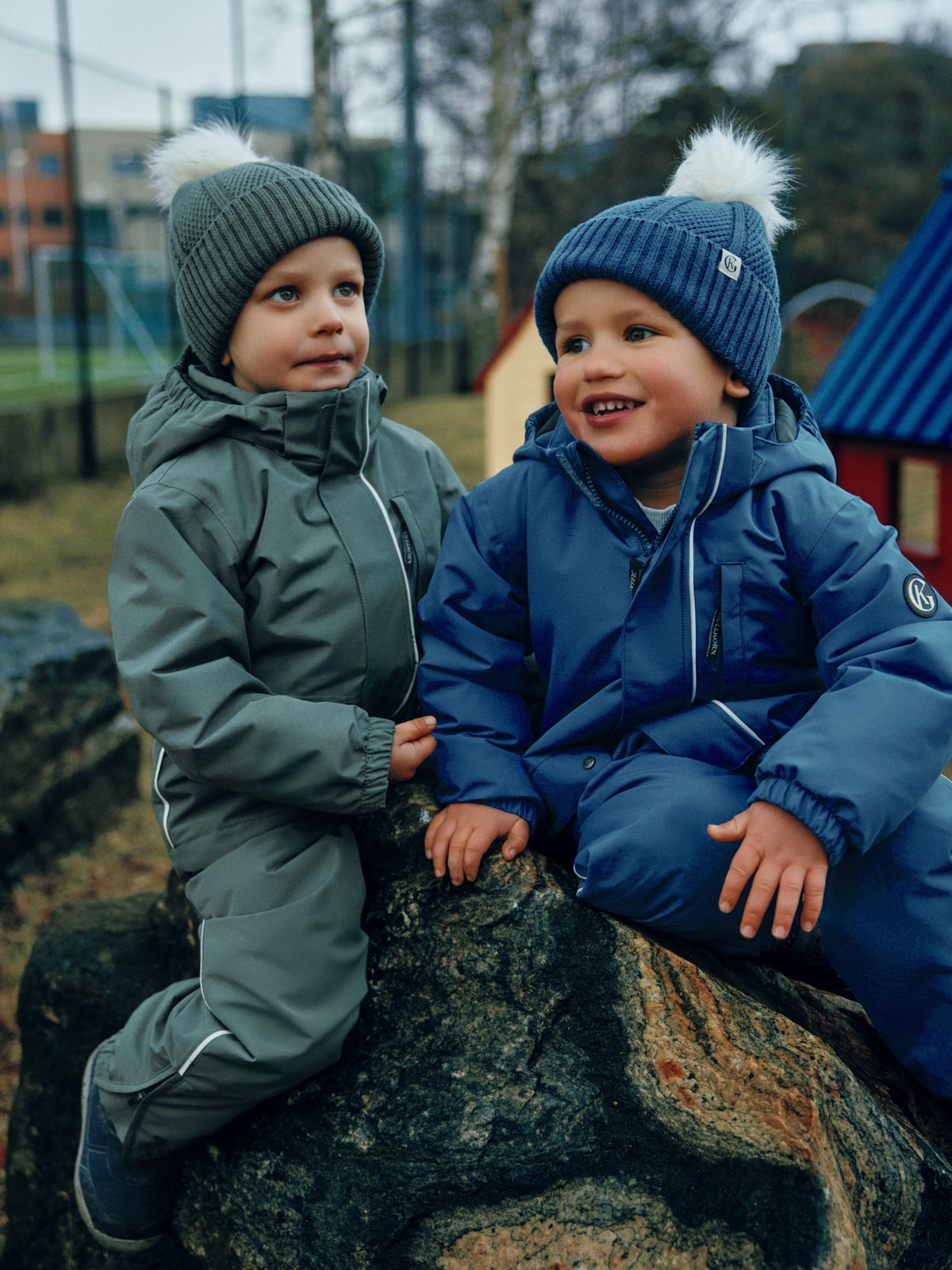 Gullkorn Gibbs Ull Lue Dyp Grønn