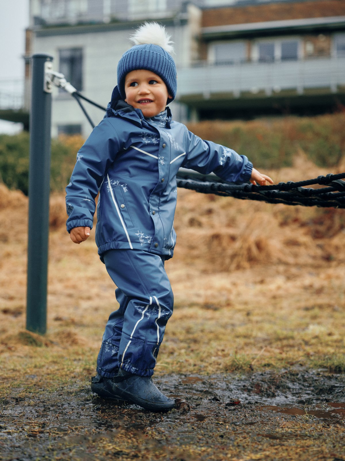 Gullkorn Gibbs Ull Lue Stormblå