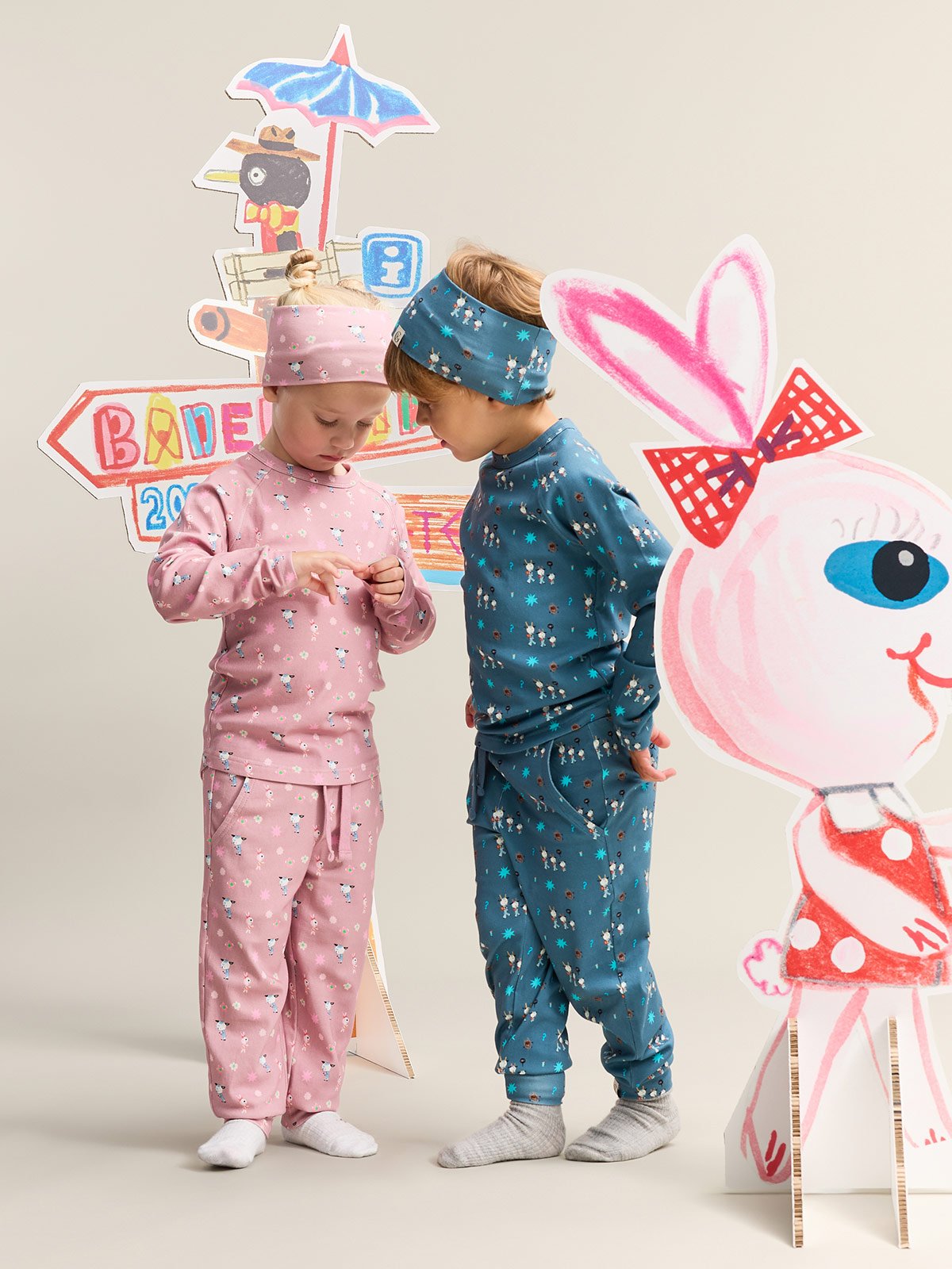 Gullkorn Bukkene Genser Støvrosa