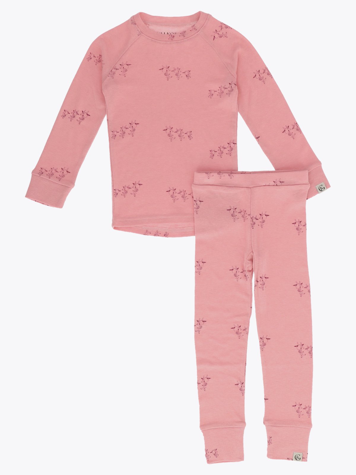 Gullkorn Bukkene Ullsett Ballerina med print