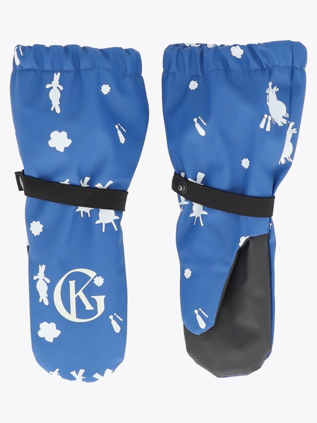 Gullkorn Bukkene Regnvott Denim med print
