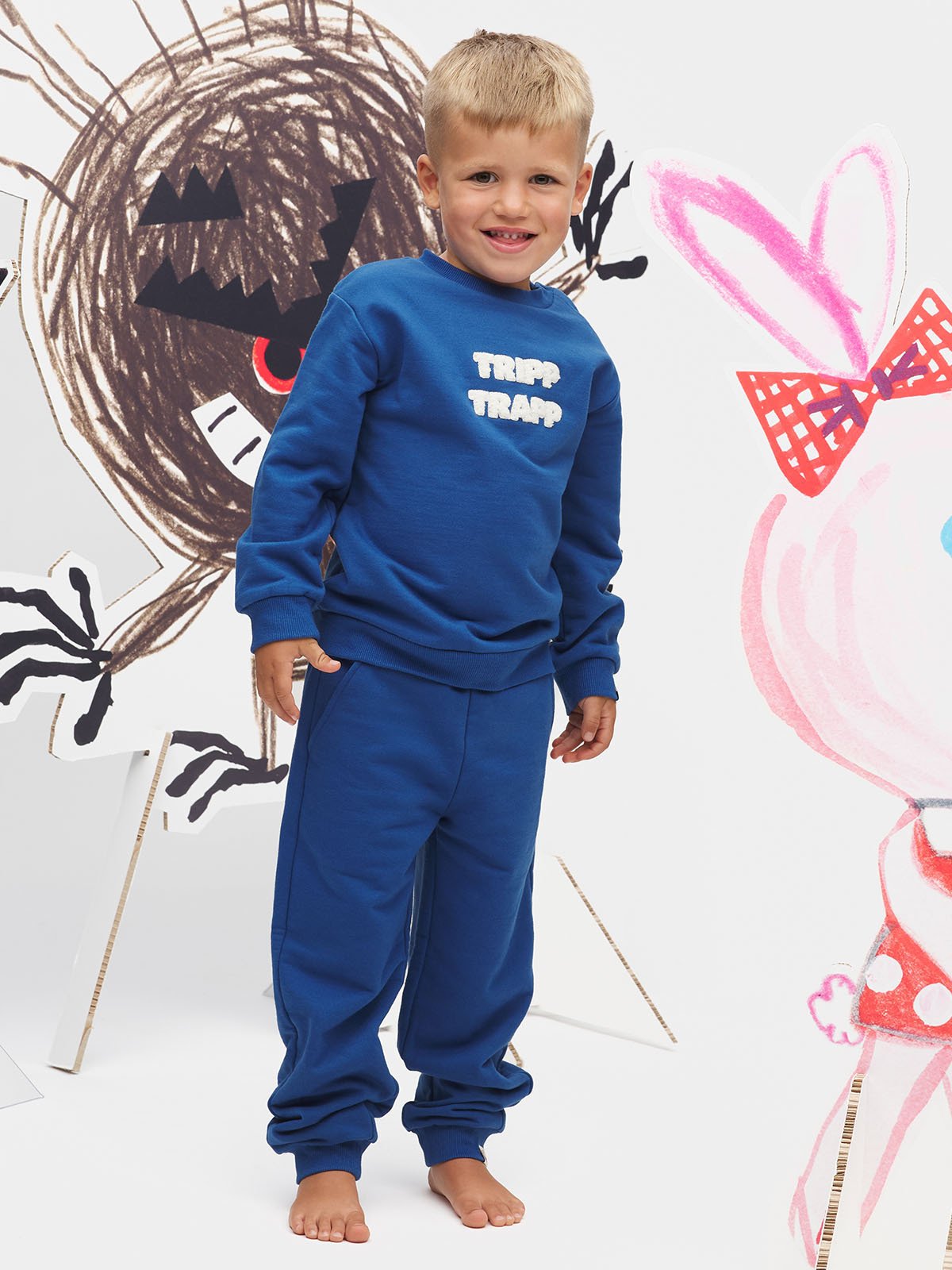 Gullkorn Bukkene Joggedress Denim