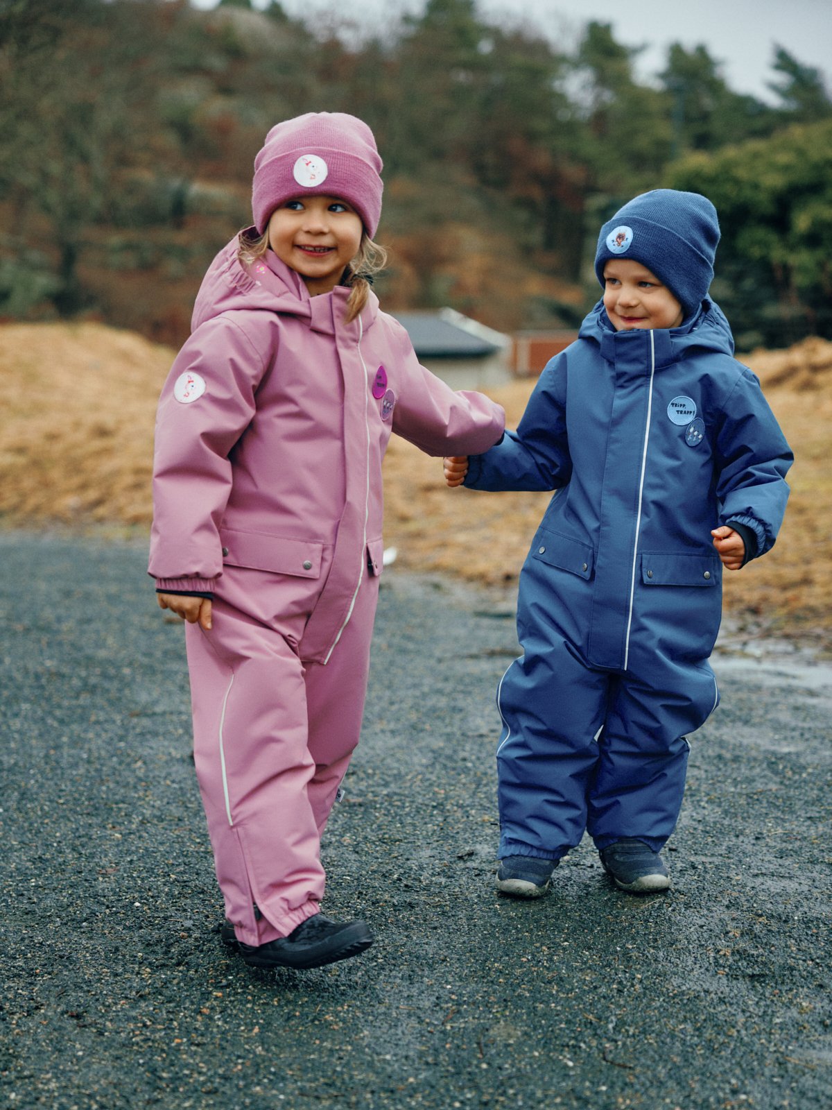 Gullkorn Bukkene Vinterdress Stormblå