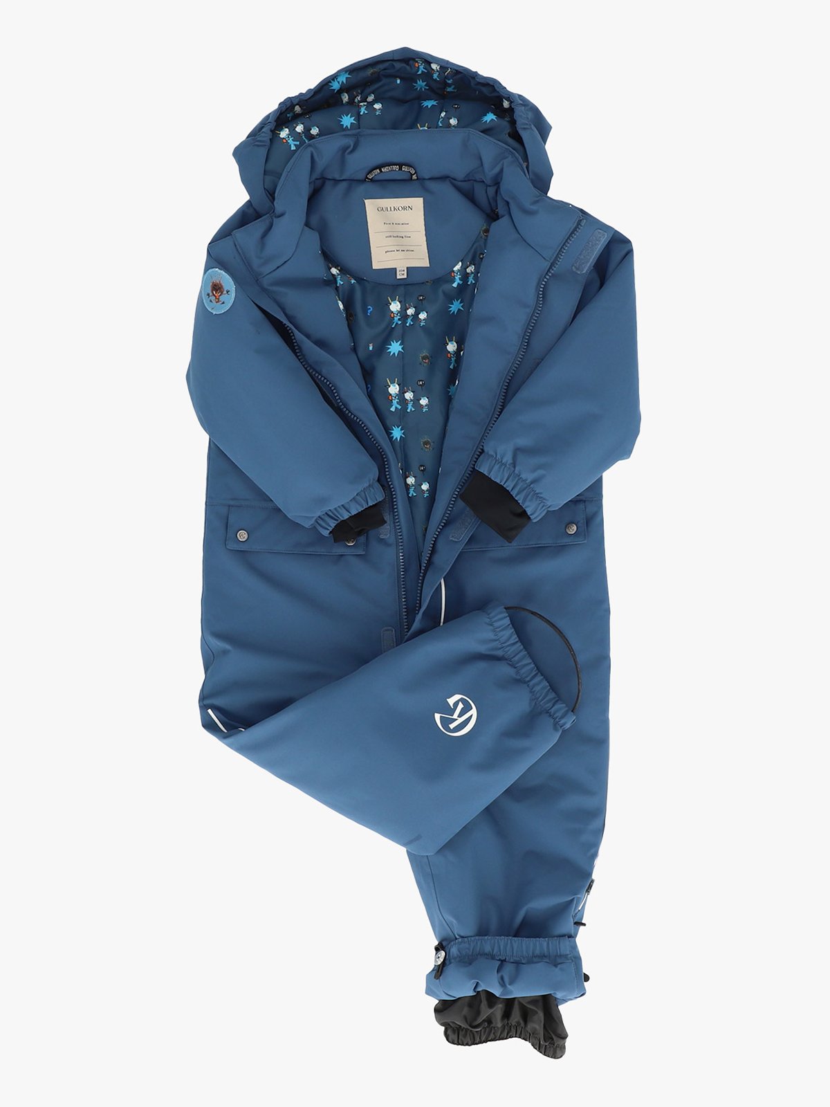 Gullkorn Bukkene Vinterdress Stormblå