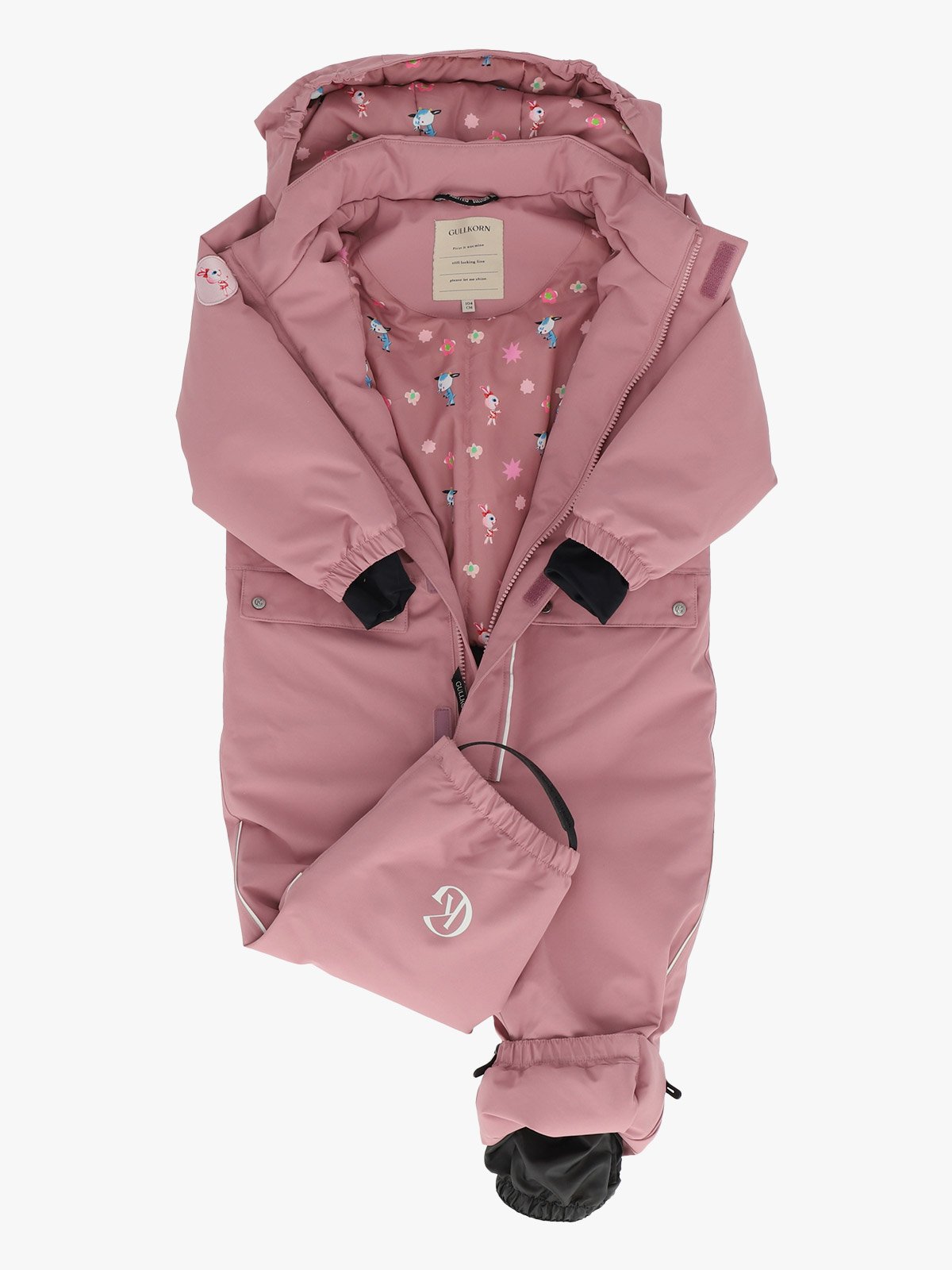 Gullkorn Bukkene Vinterdress Tåkerosa