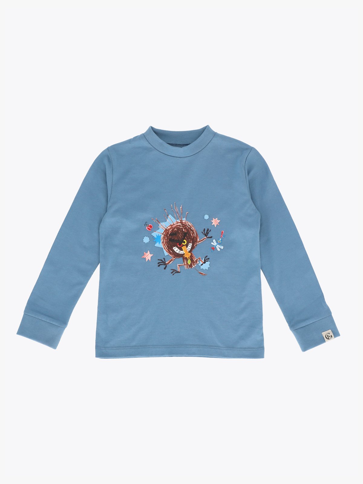 Gullkorn Bukkene Pysjamas Tåkeblå