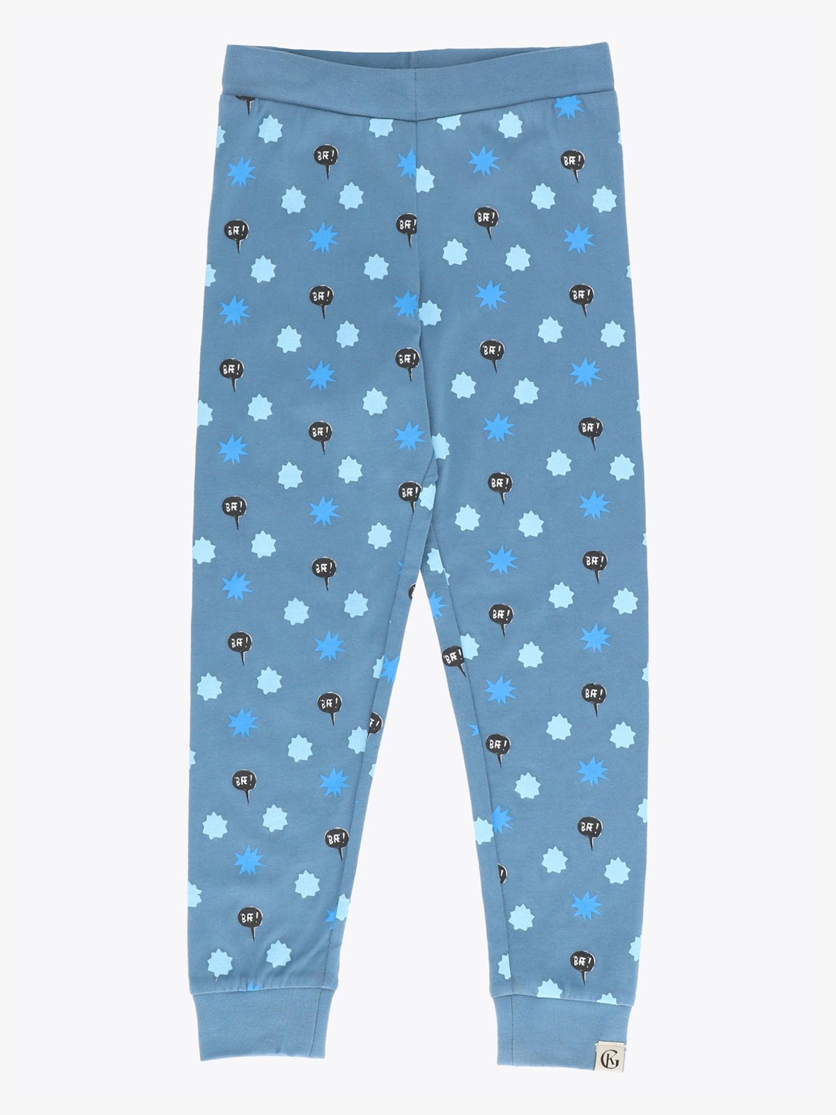 Gullkorn Bukkene Pysjamas Tåkeblå