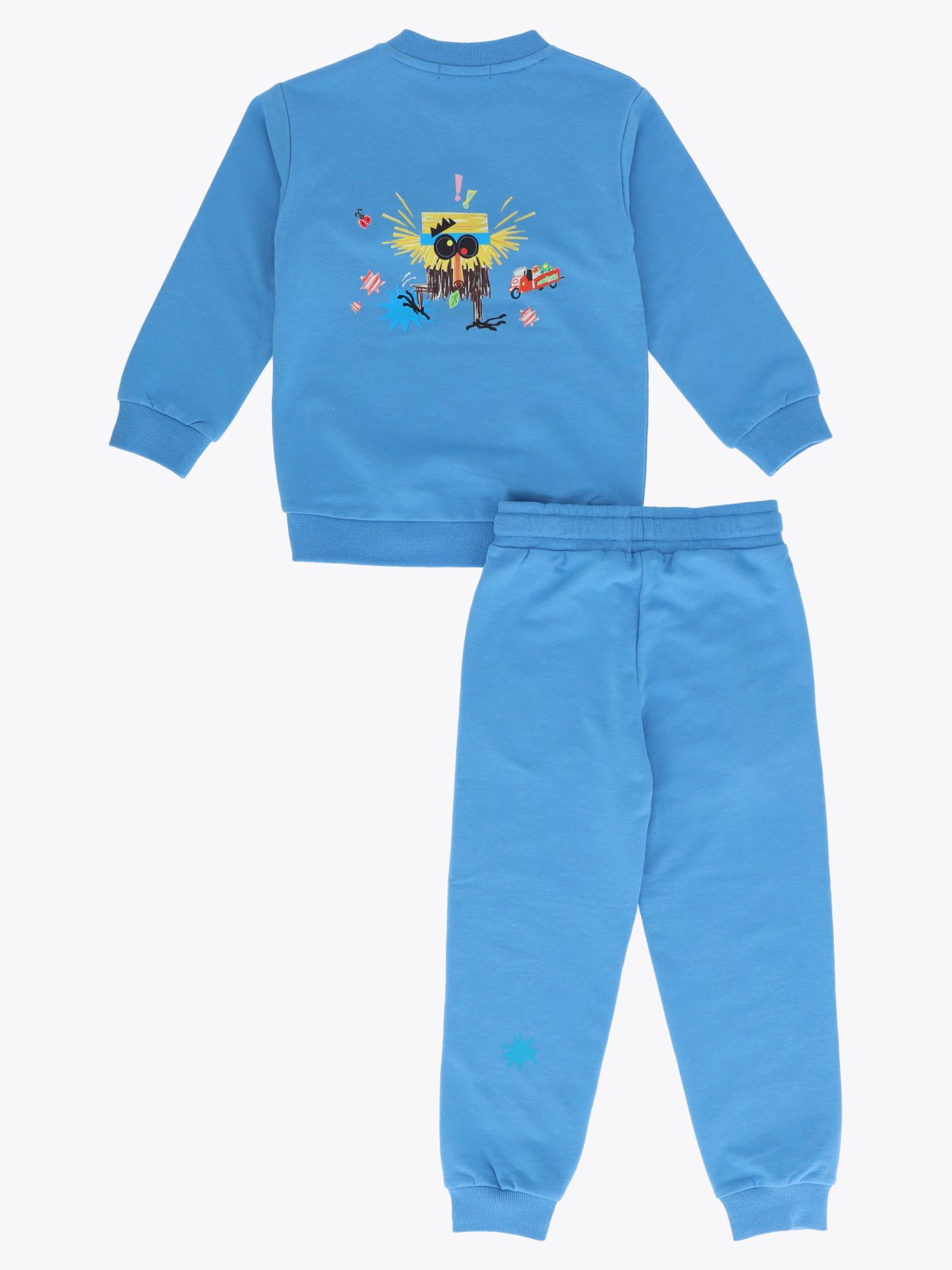 Gullkorn Bukkene Joggedress Lys Blå / Print