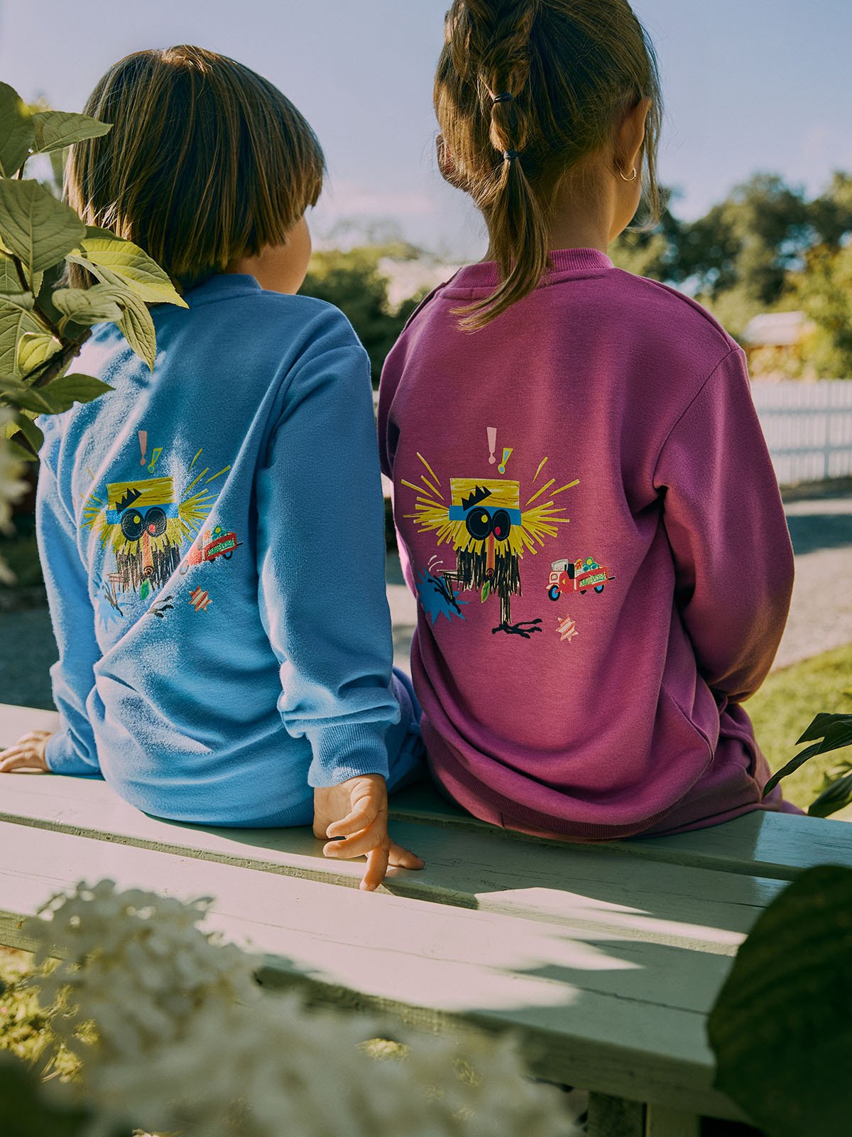 Gullkorn Bukkene Joggedress Lys Blå / Print