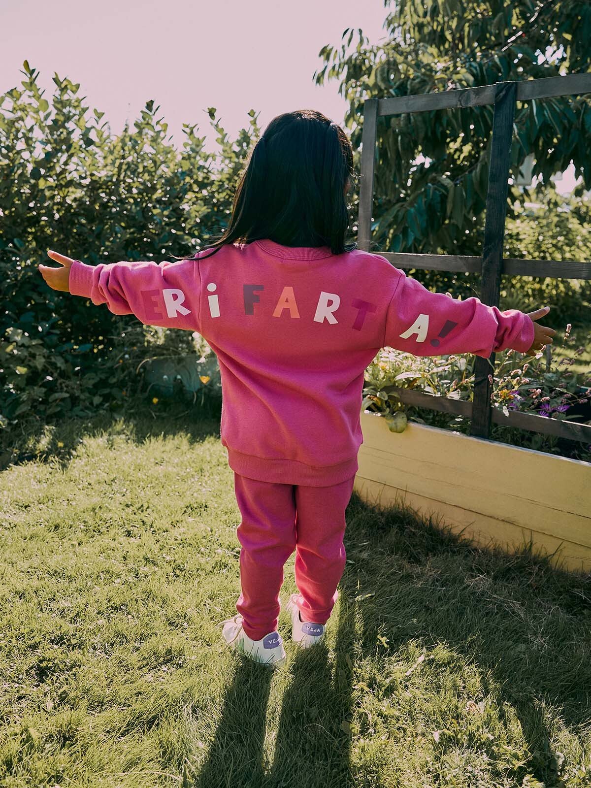 Gullkorn Bukkene College Genser Varm Rosa