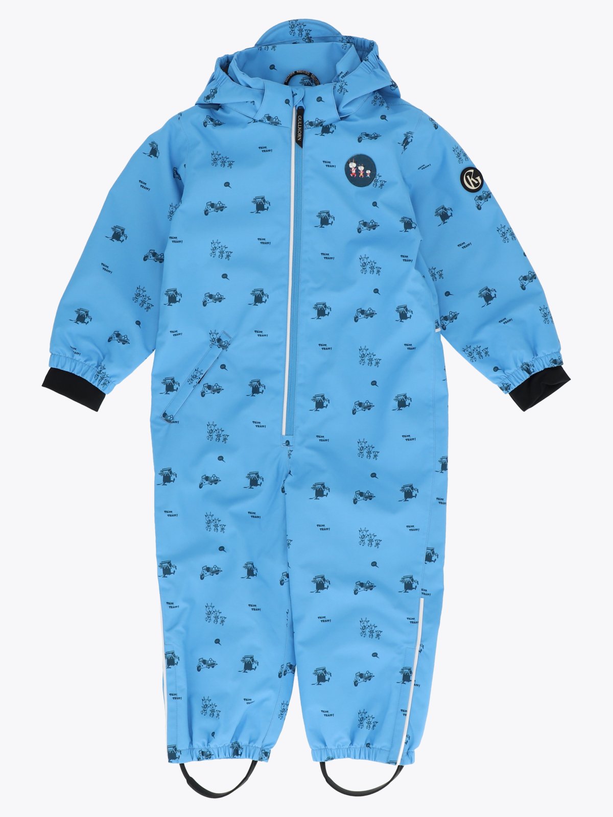 Gullkorn Bukkene Skalldress Lys Blå / Print