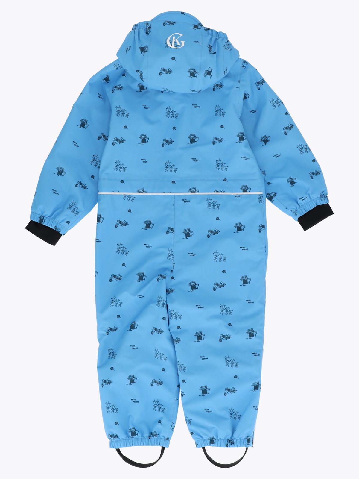 Gullkorn Bukkene Skalldress Lys Blå / Print