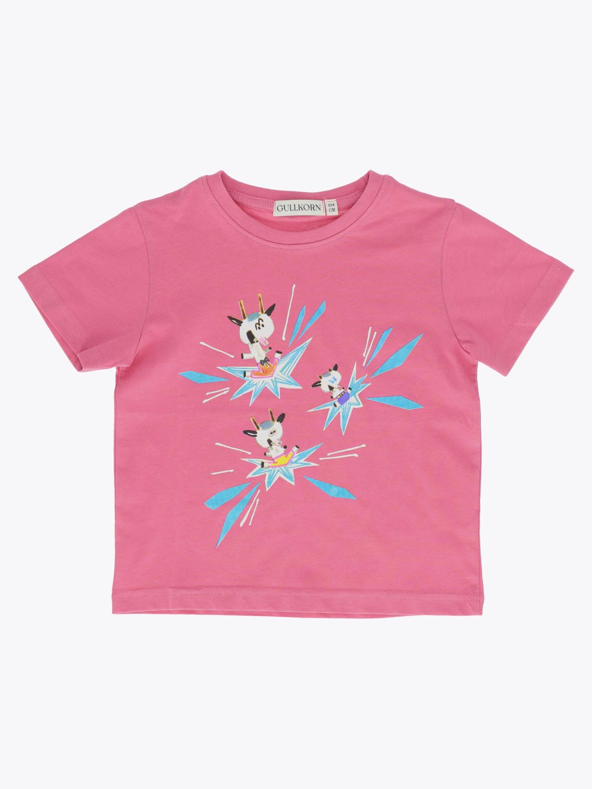 Gullkorn Bukkene T-Skjorte Rosa / Print