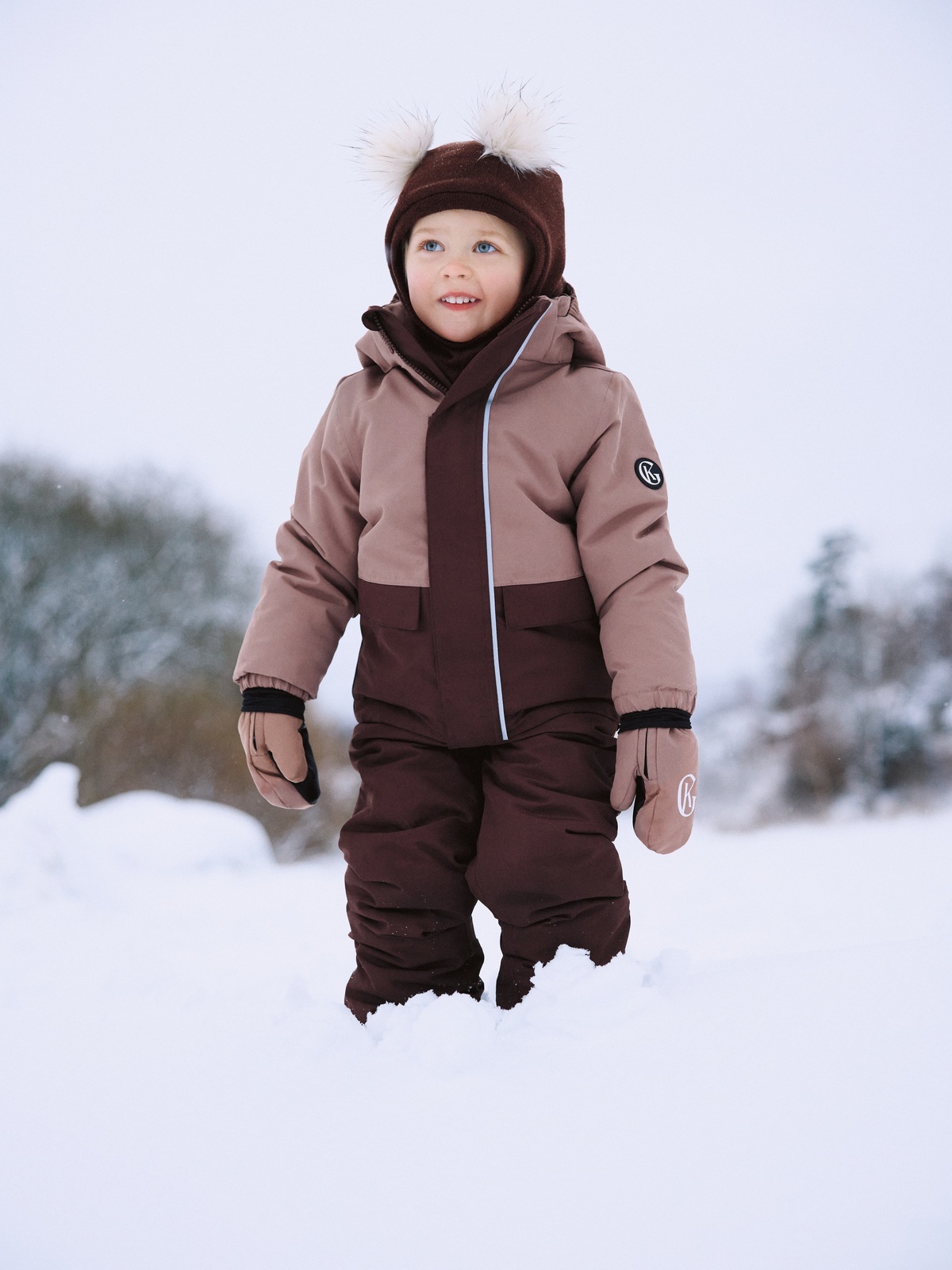 Gullkorn Monzo Vinter Jakke Brun