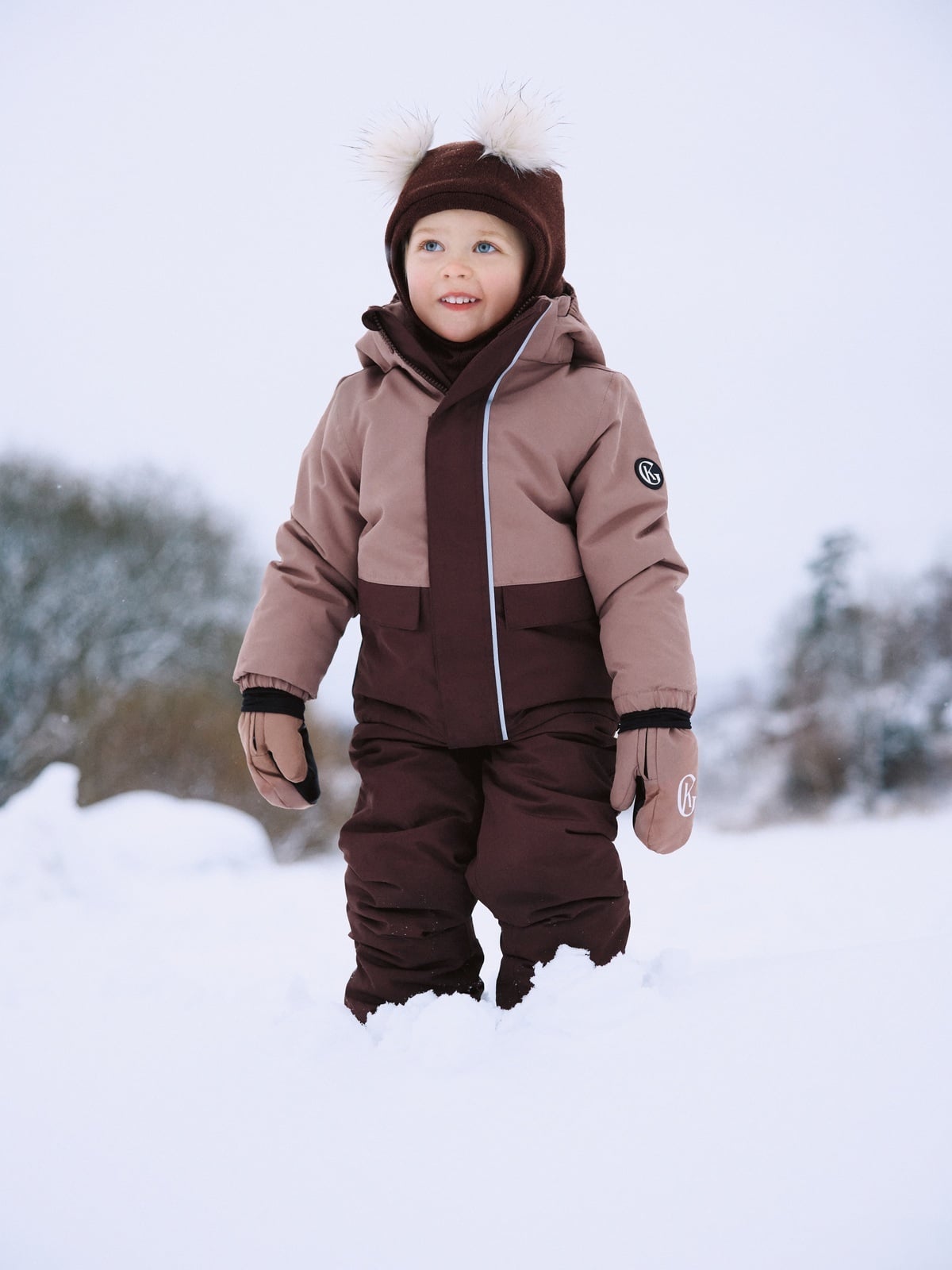 Gullkorn Monzo Vinter Jakke Brun