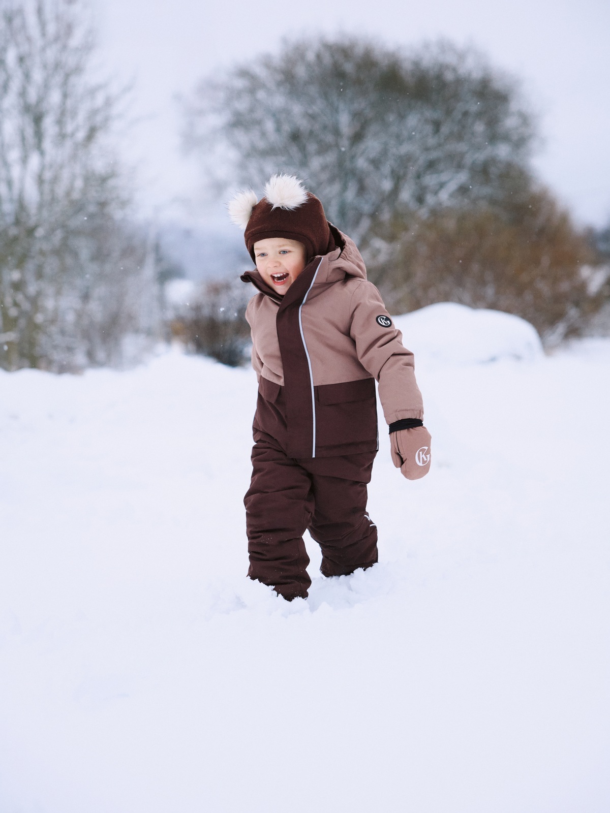 Gullkorn Monzo Vinter Jakke Brun