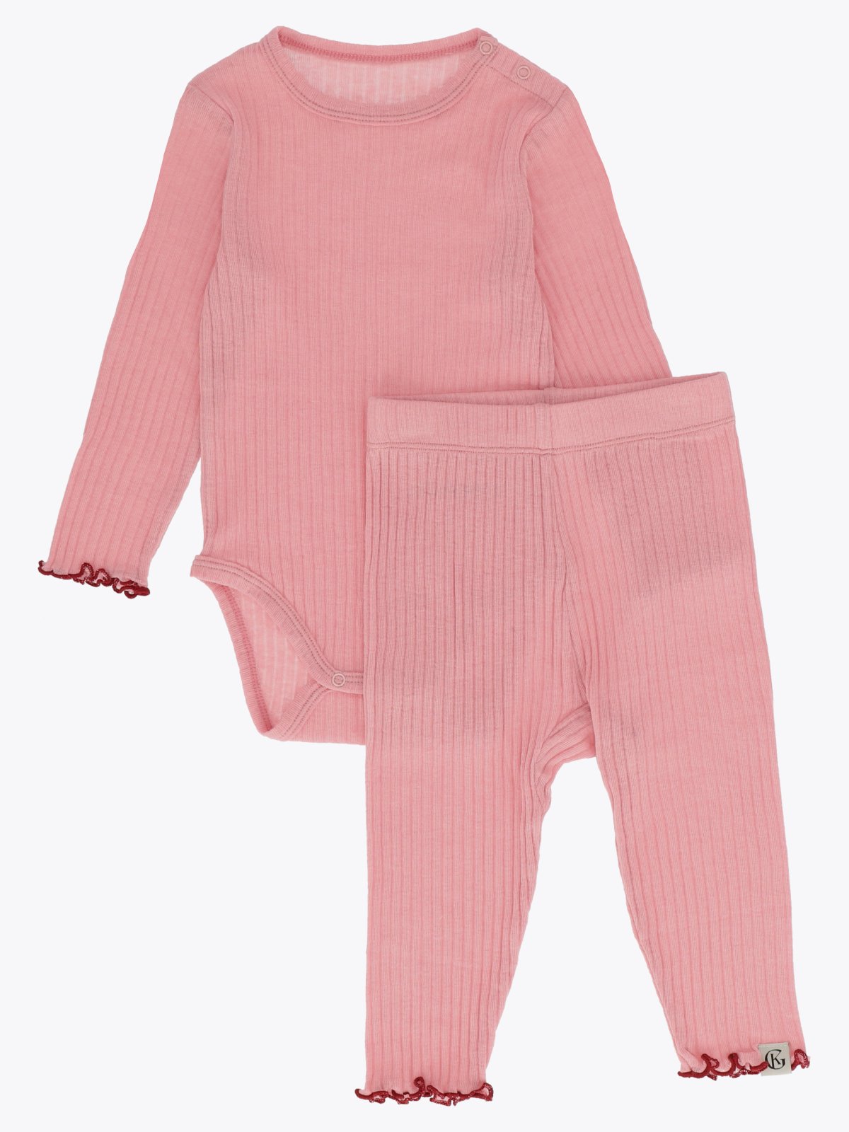 Gullkorn Korund Ull Baby Sett Ballerina