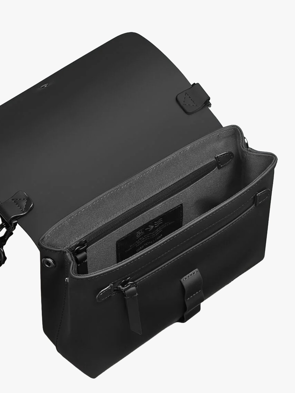 Gaston Luga Spläsh Crossbody Bag Black
