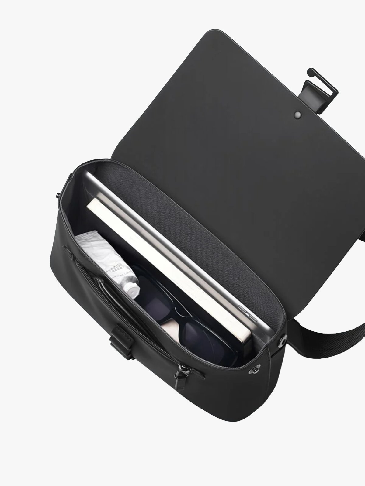 Gaston Luga Spläsh Crossbody Medium Black
