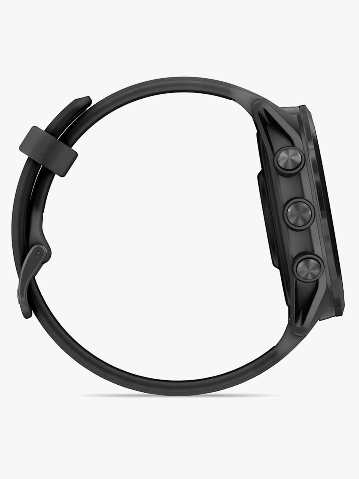 Garmin Forerunner 570 - 47mm Skifergrå aluminium med gjennomsiktig sort/sort rem