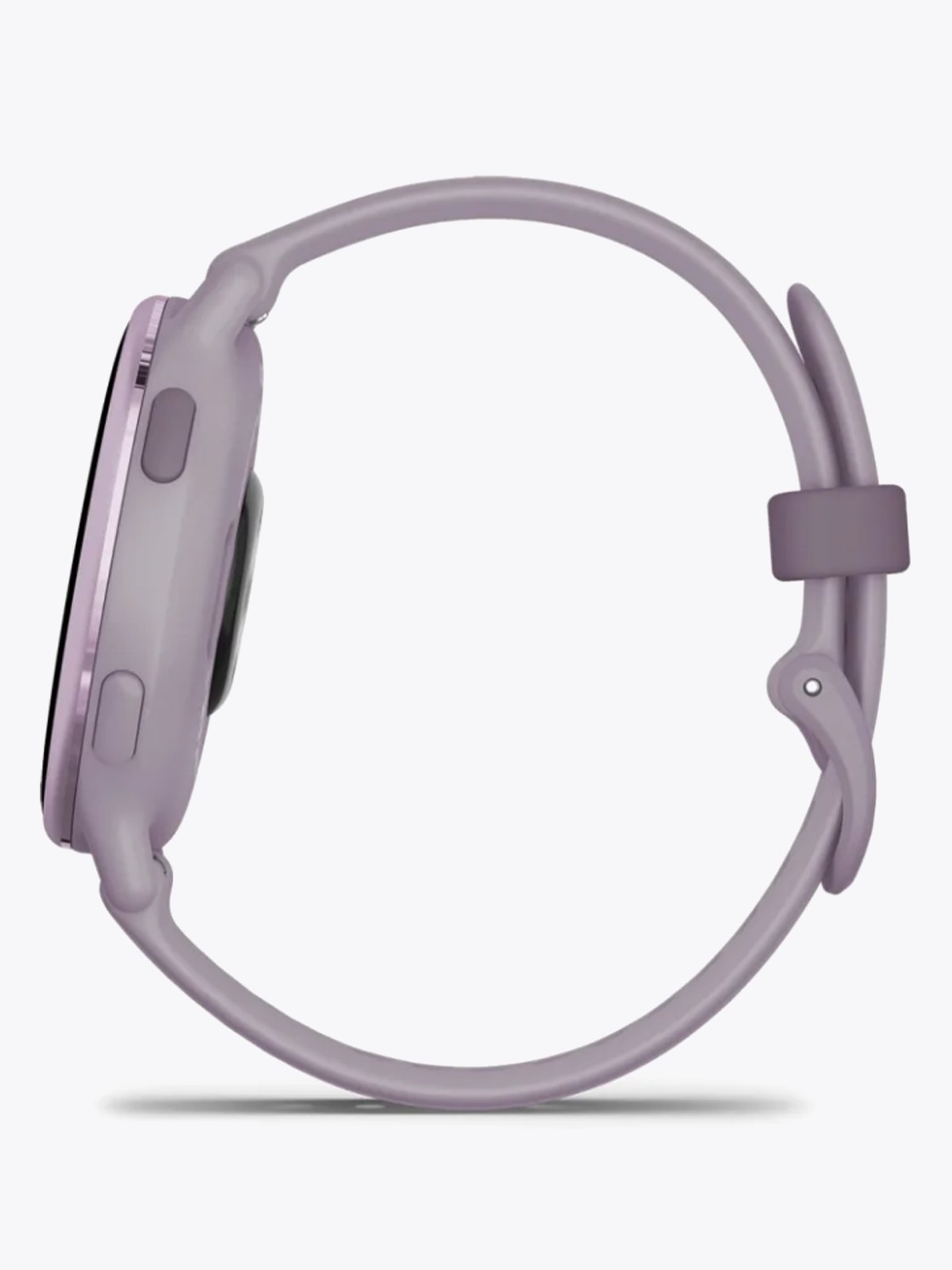 Garmin Vivoactive 5 Aluminiumsramme: Metallisk Orkidefarget / Urkasse og silikonrem: Orkidefarget