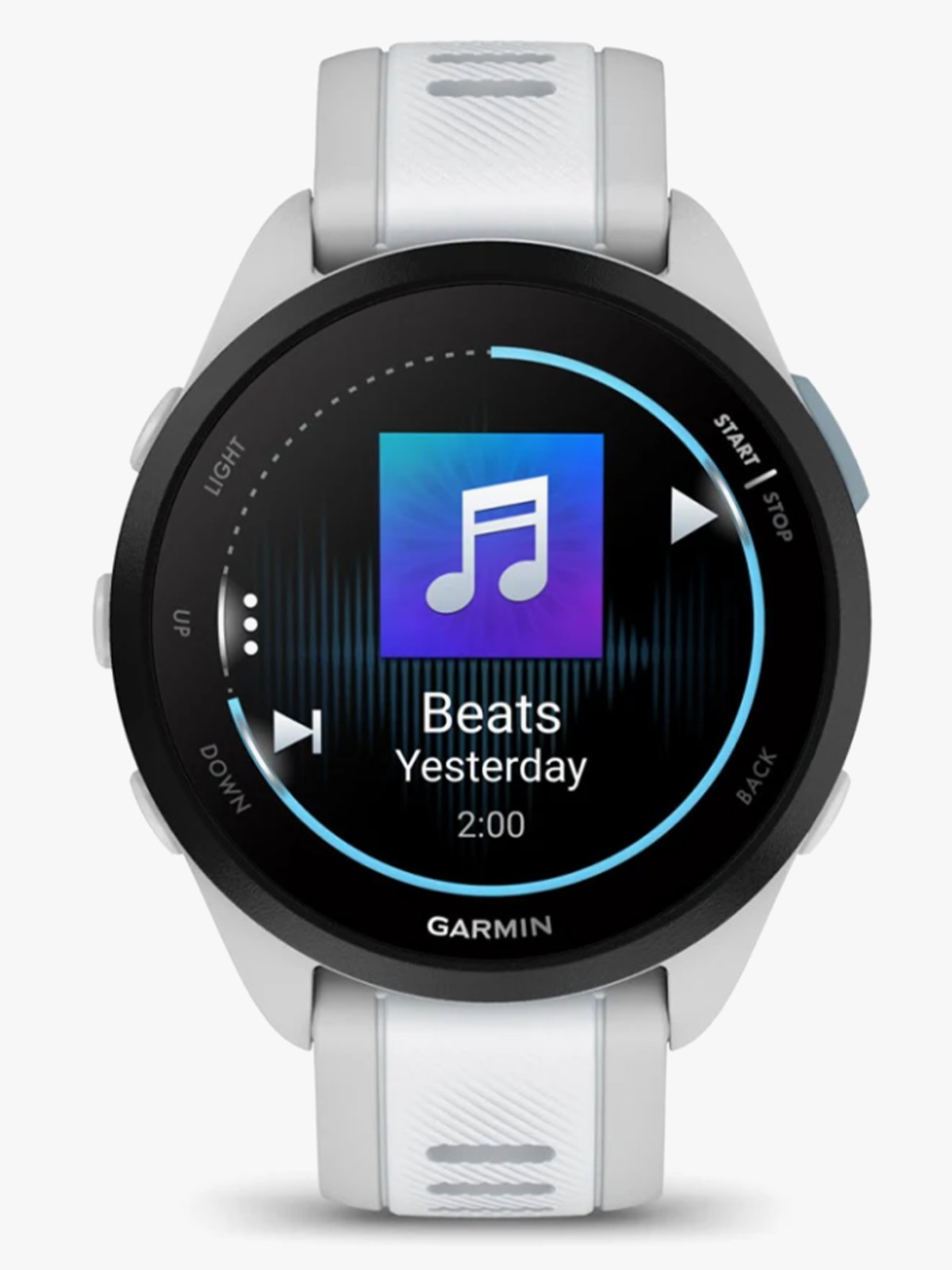 Garmin Forerunner 165 Music Tåkegrå / Whitestone