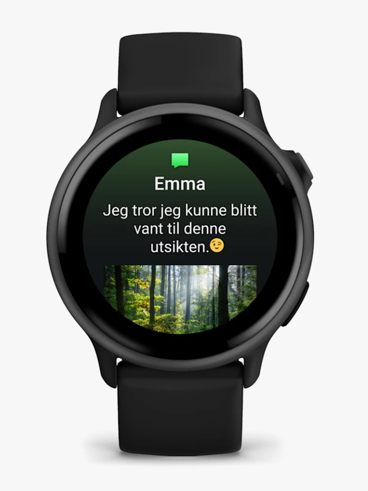 Garmin Vivoactive 6 Skifergrå med sort rem