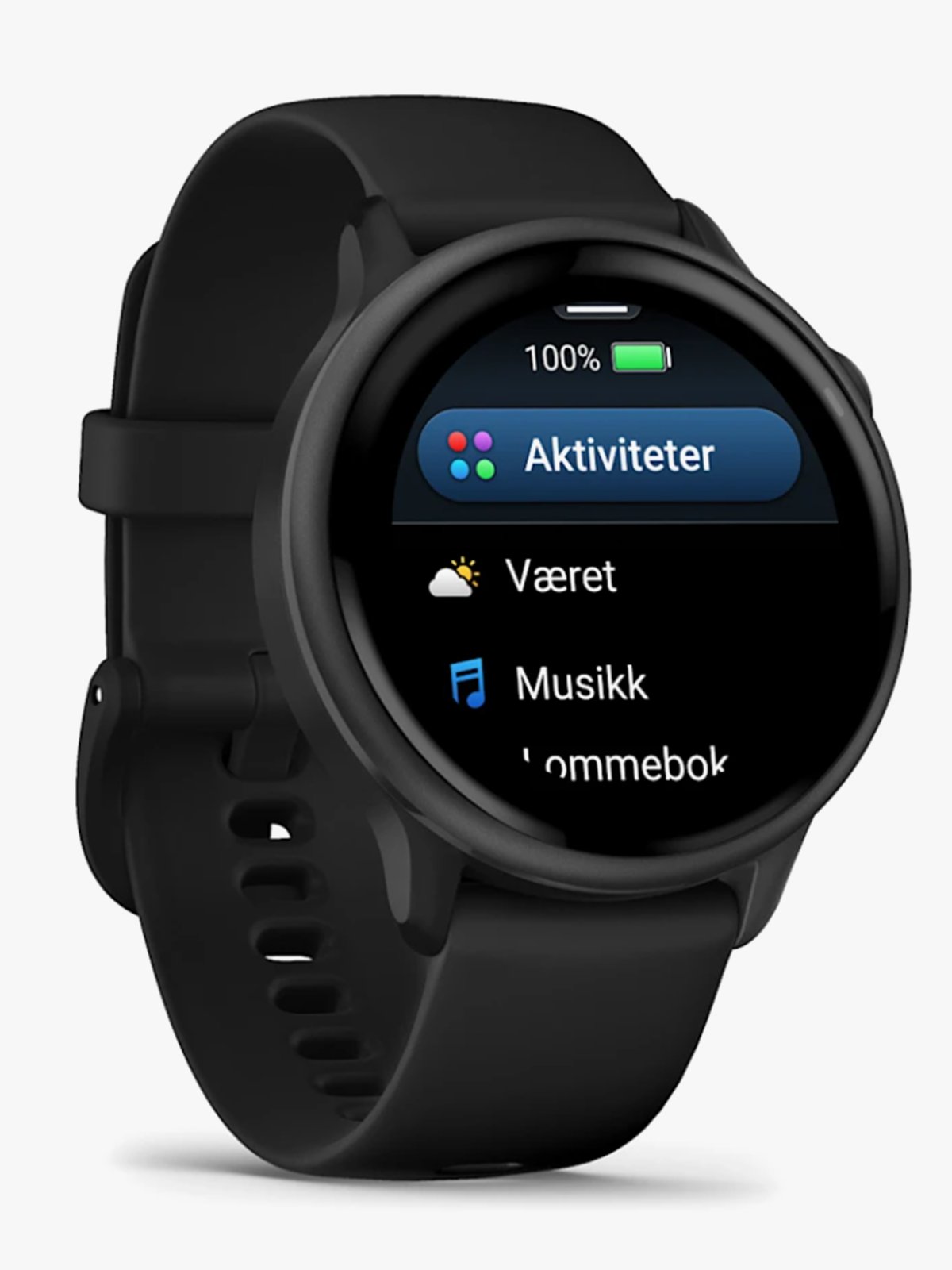 Garmin Vivoactive 6 Skifergrå med sort rem