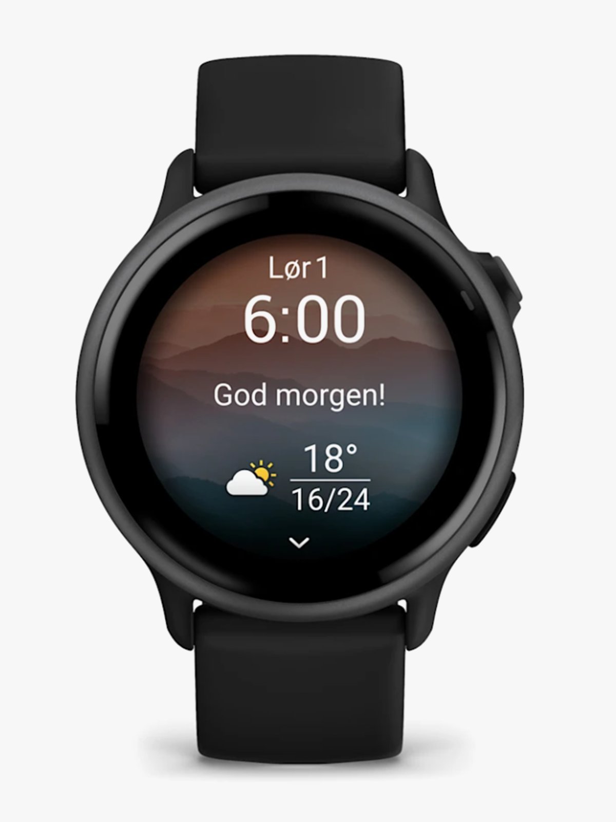 Garmin Vivoactive 6 Skifergrå med sort rem
