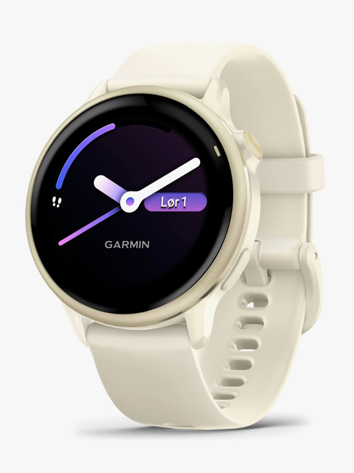 Garmin Vivoactive 6 Lunar Gold med Bone-rem