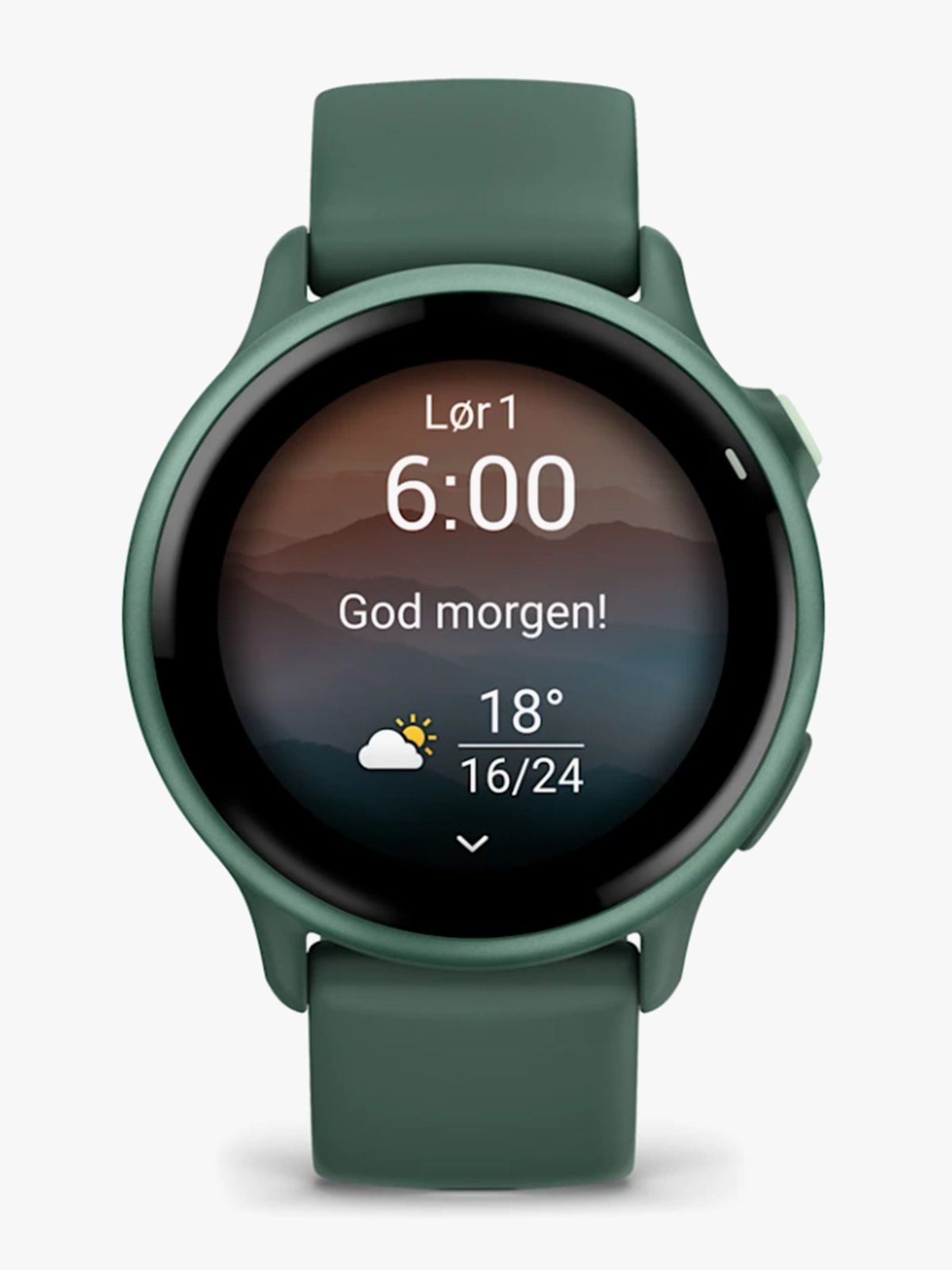 Garmin Vivoactive 6 Metallisk jasper-grønn med jasper-grønn rem