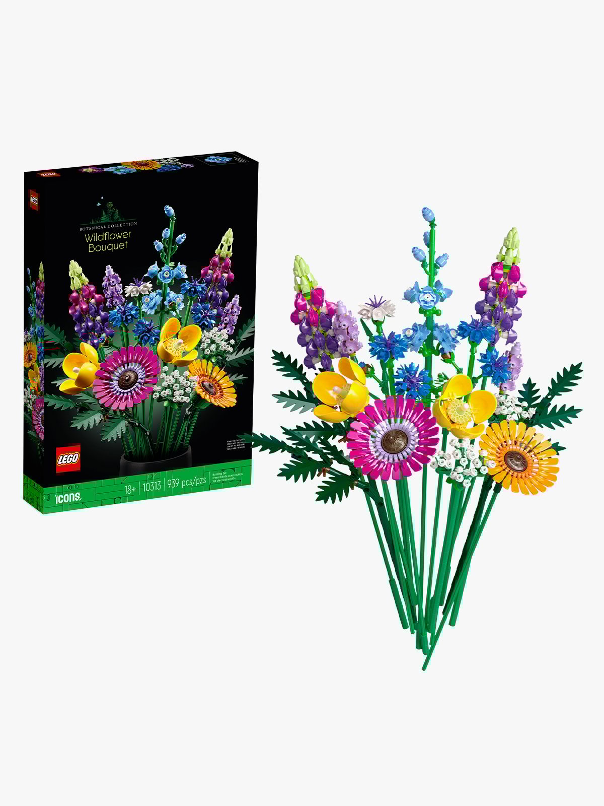 LEGO® Botanicals Wildflower Bouquet Flerfarget
