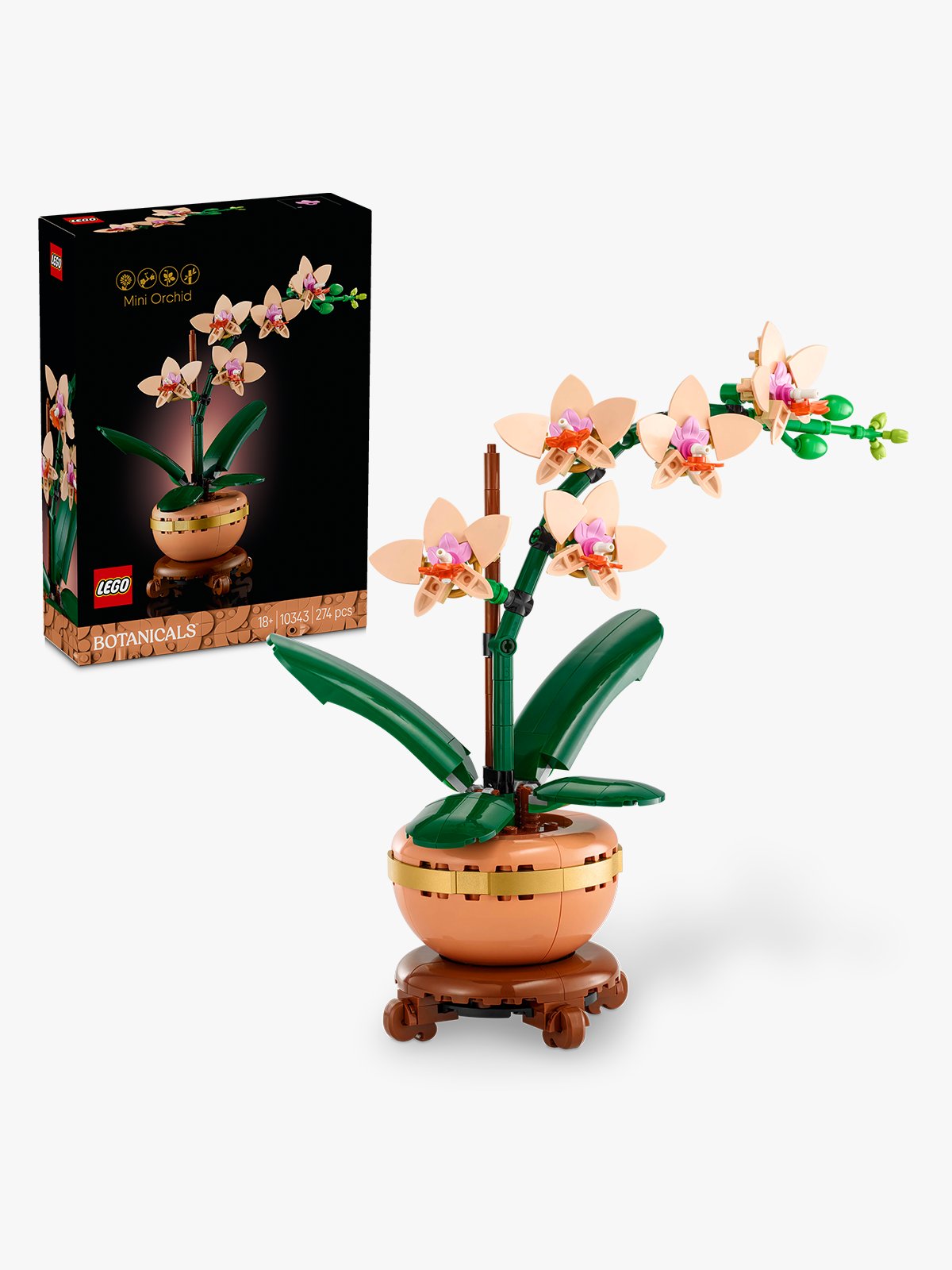 LEGO® Botanicals Mini Orchid Flerfarget