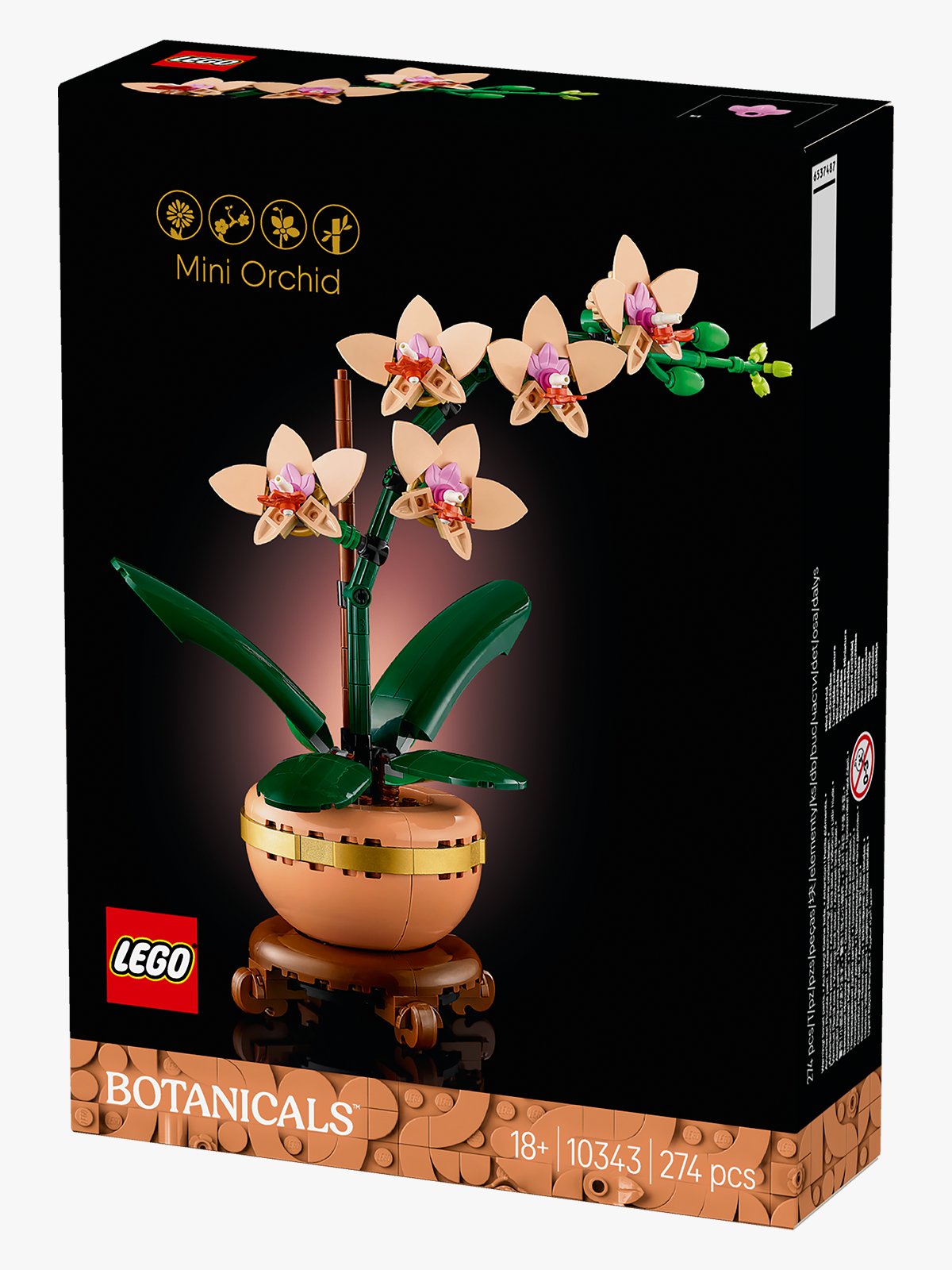 LEGO® Botanicals Mini Orchid Flerfarget