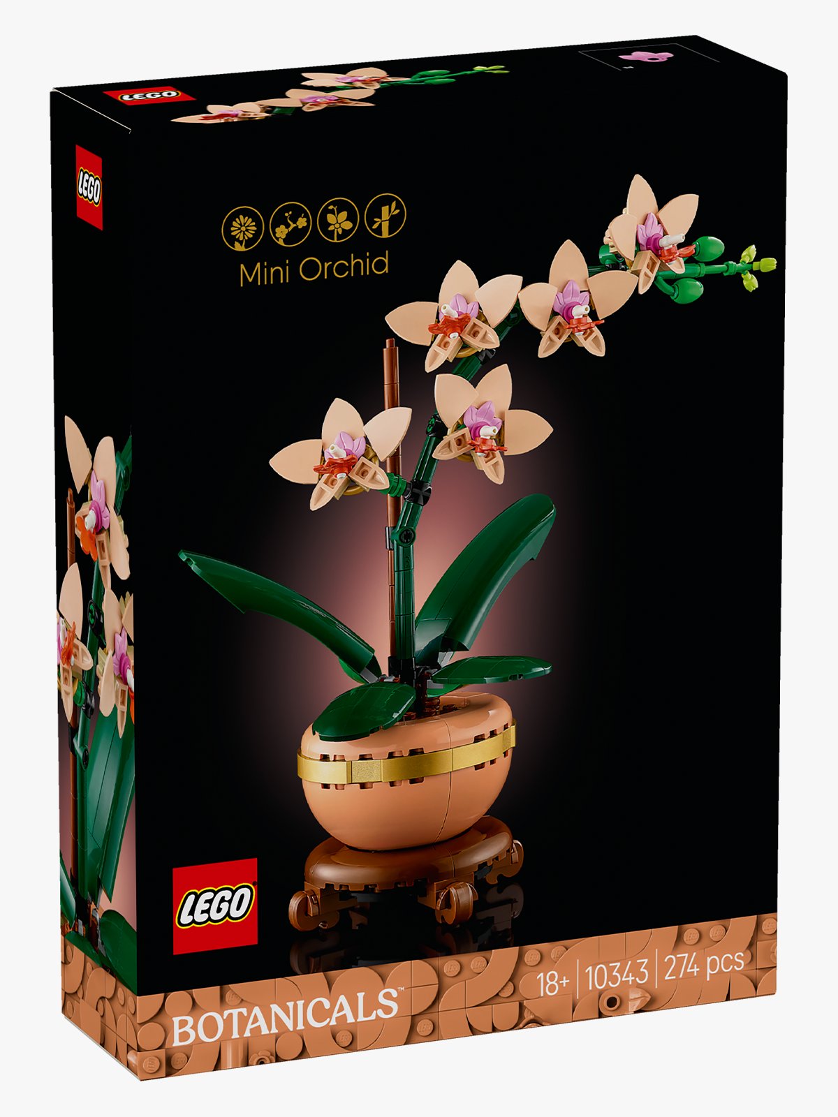 LEGO® Botanicals Mini Orchid Flerfarget