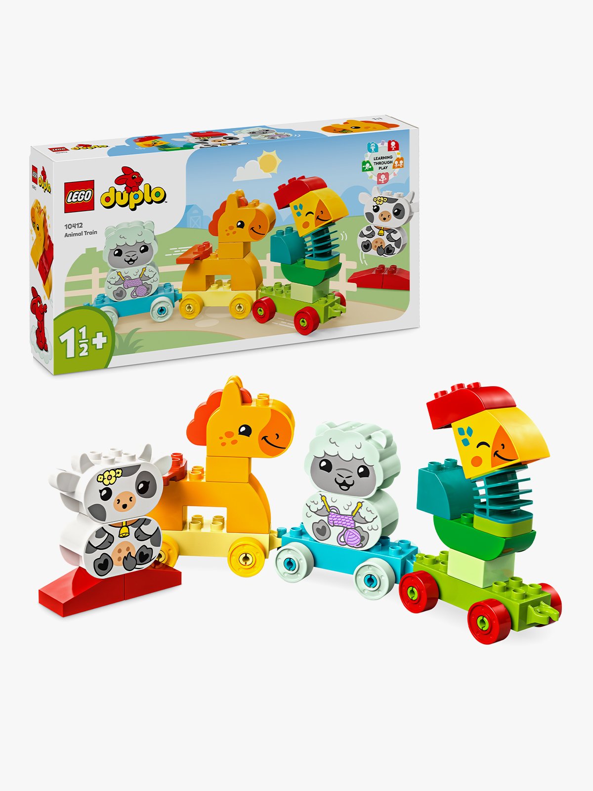 LEGO® DUPLO® My First Animal Train Flerfarget