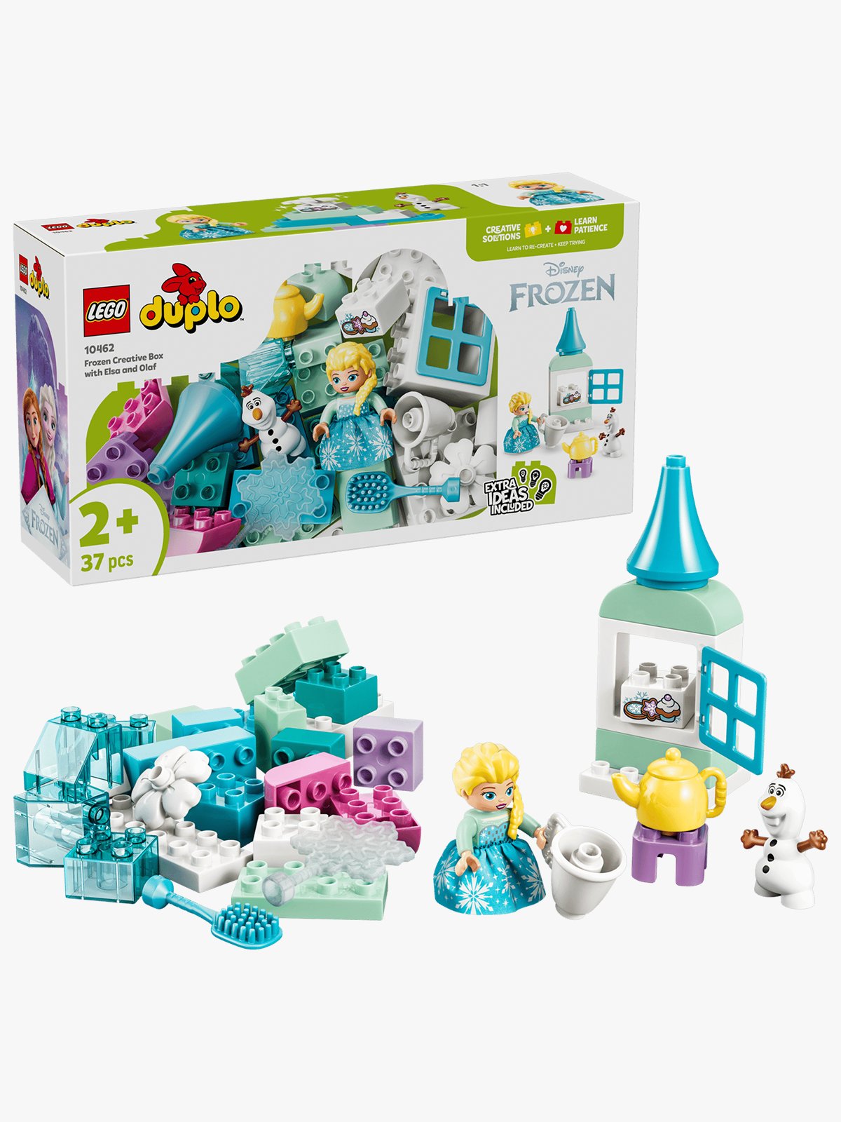 LEGO® DUPLO® Disney Frost-kreativitetsboks med Elsa og Olaf 10462 Flerfarget
