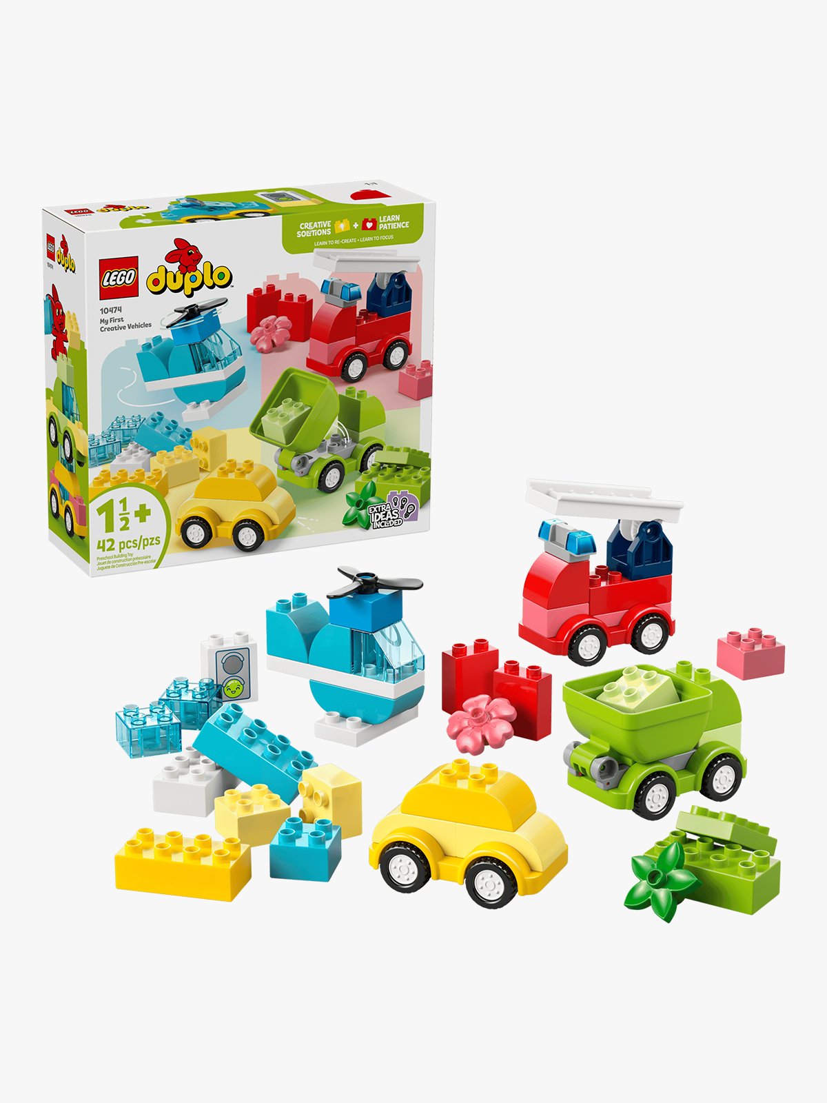 LEGO® DUPLO® My First Kreative kjøretøy 10474 Flerfarget