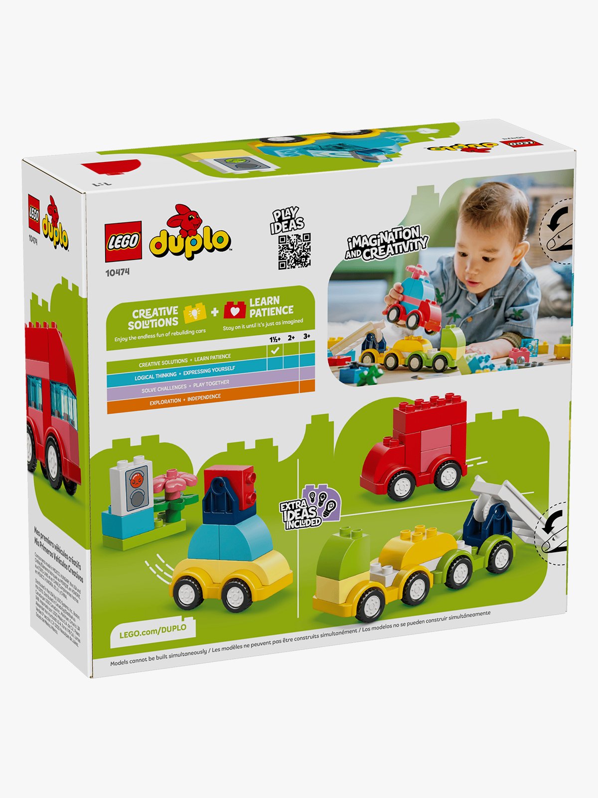 LEGO® DUPLO® My First Kreative kjøretøy 10474 Flerfarget