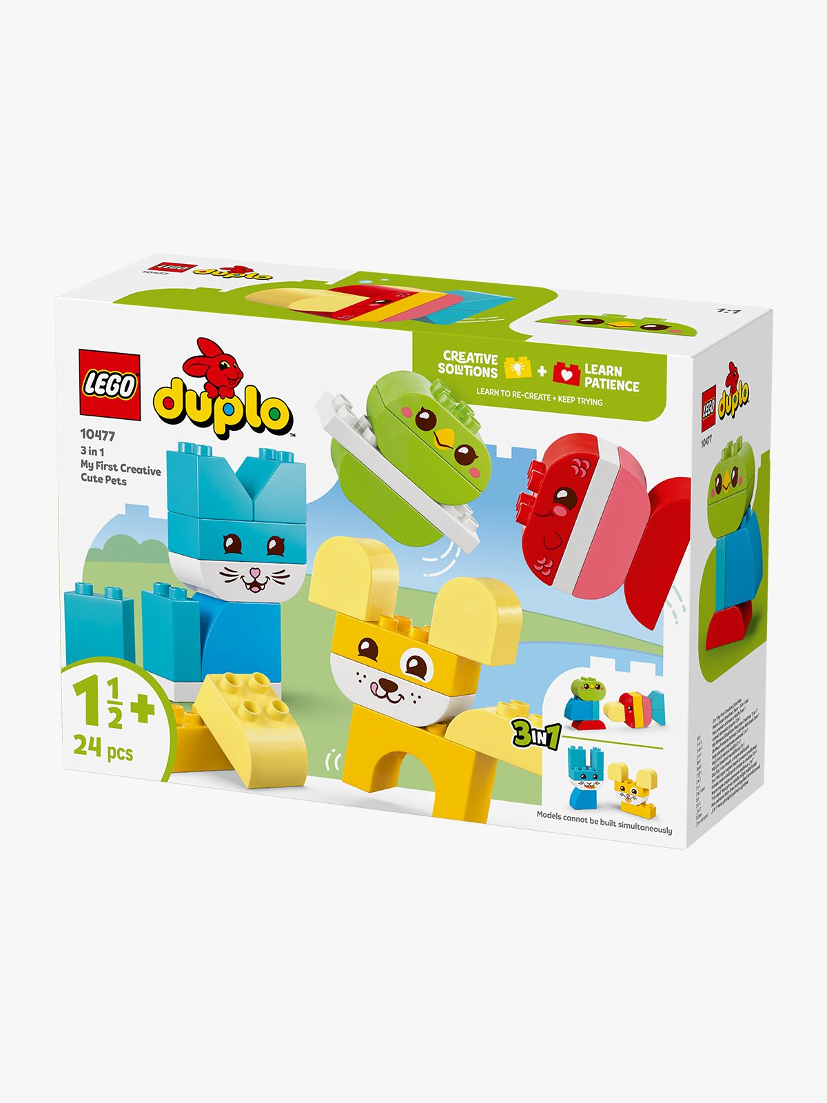 LEGO® DUPLO® My First 3 in 1 Creative Cute Pets Flerfarget