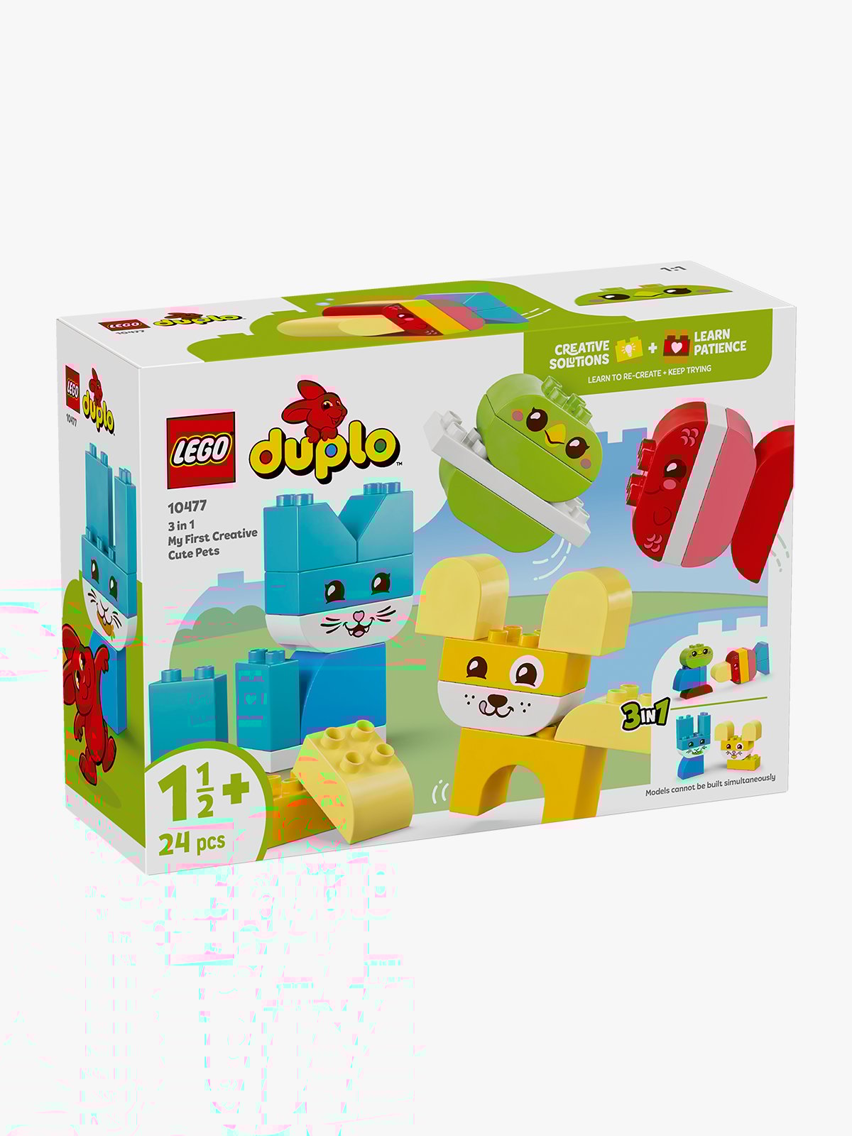 LEGO® DUPLO® My First 3 in 1 Creative Cute Pets Flerfarget