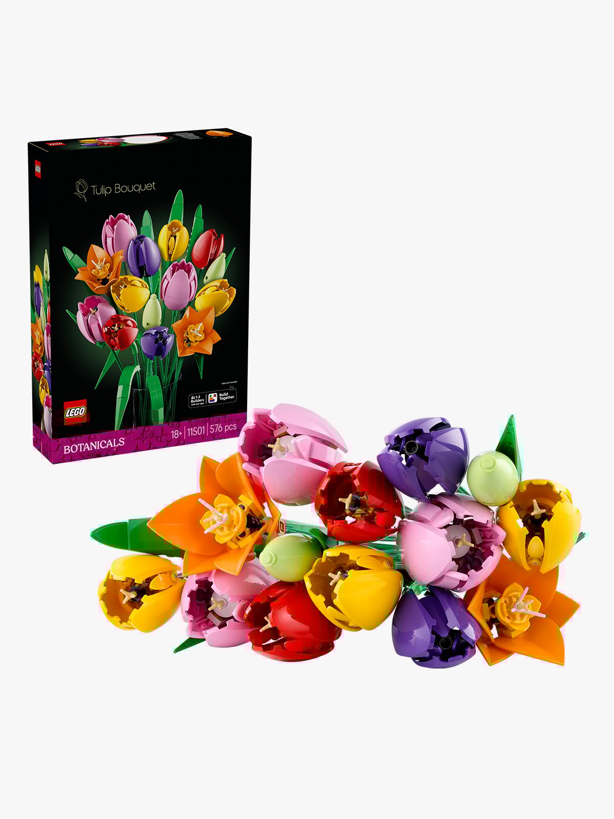 LEGO® Botanicals Tulip Bouquet Flerfarget