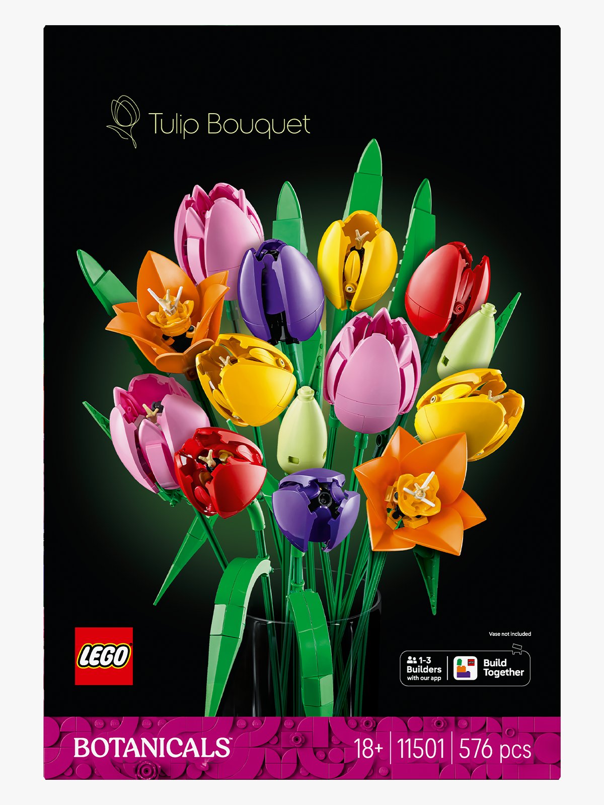LEGO® Botanicals Tulip Bouquet Flerfarget