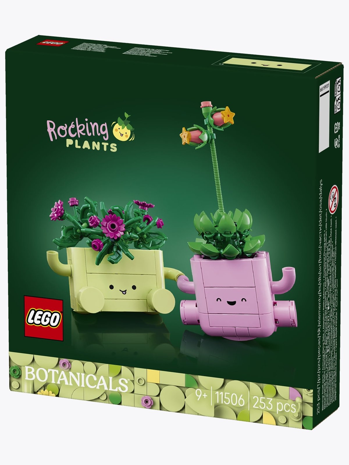 LEGO® Botanicals Rocking Plants Flower Building Set 11506 Flerfarget